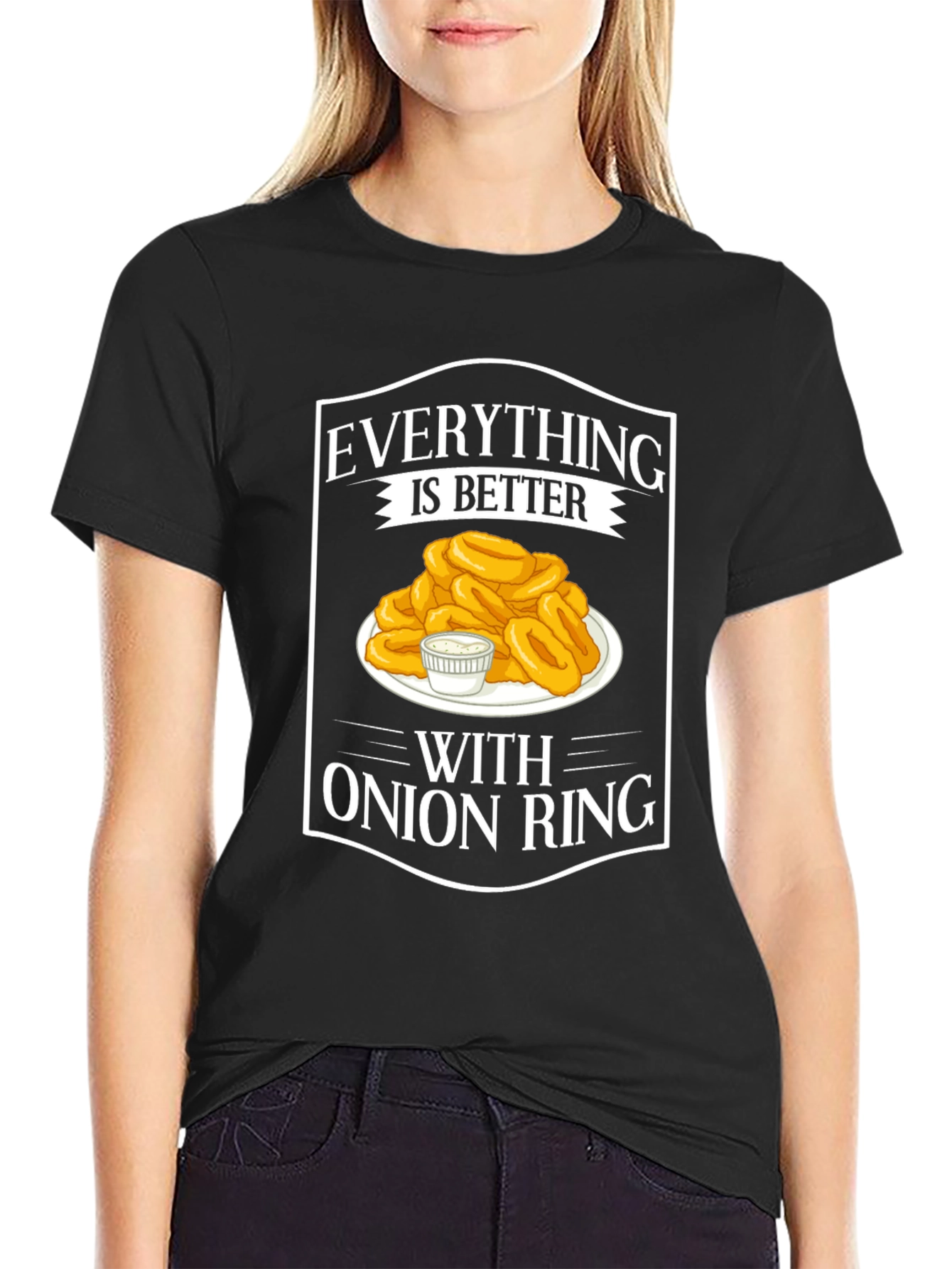Onion Ring Lover T-Shirt - Funny Food Tee