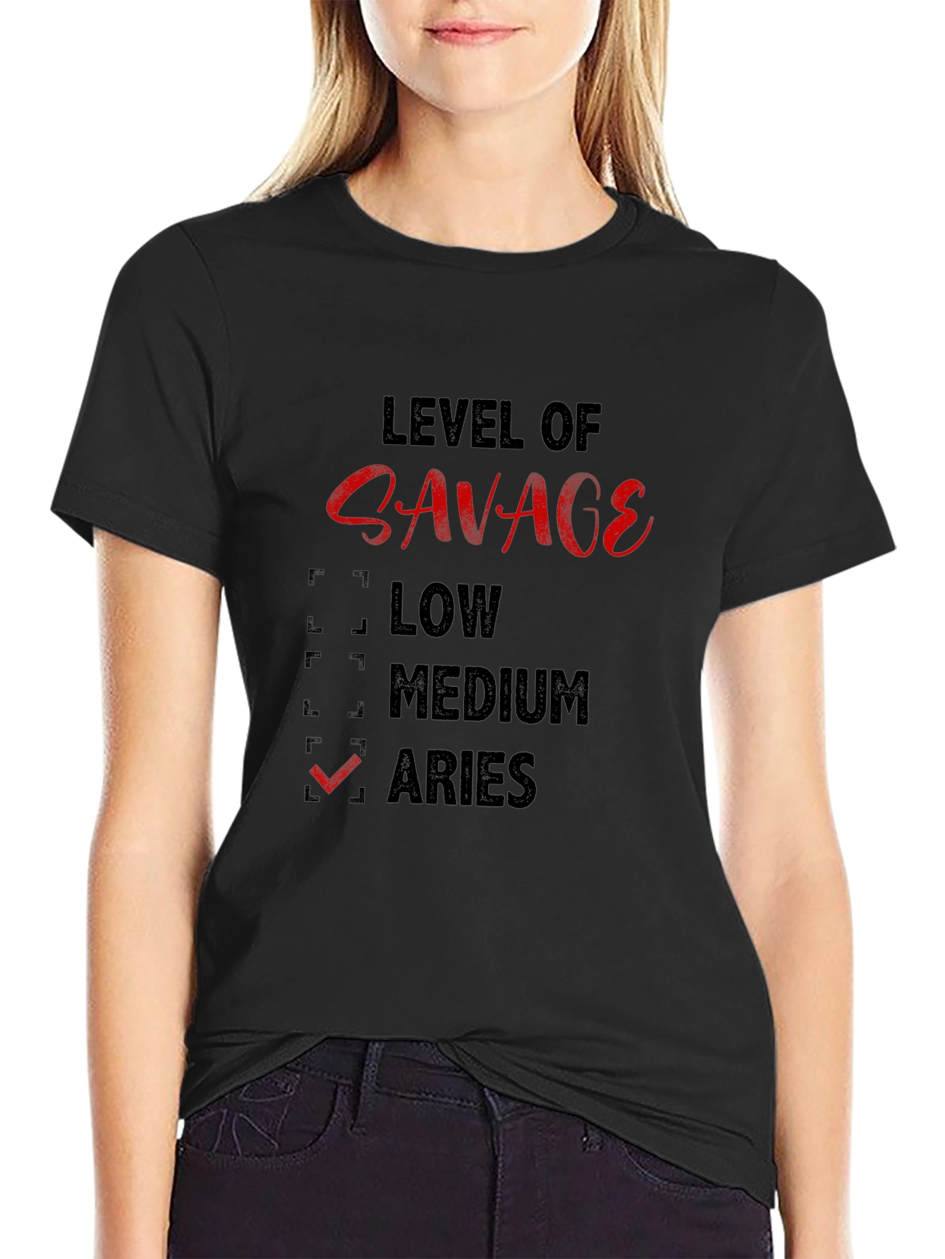 Level of Savage Aries T-Shirt