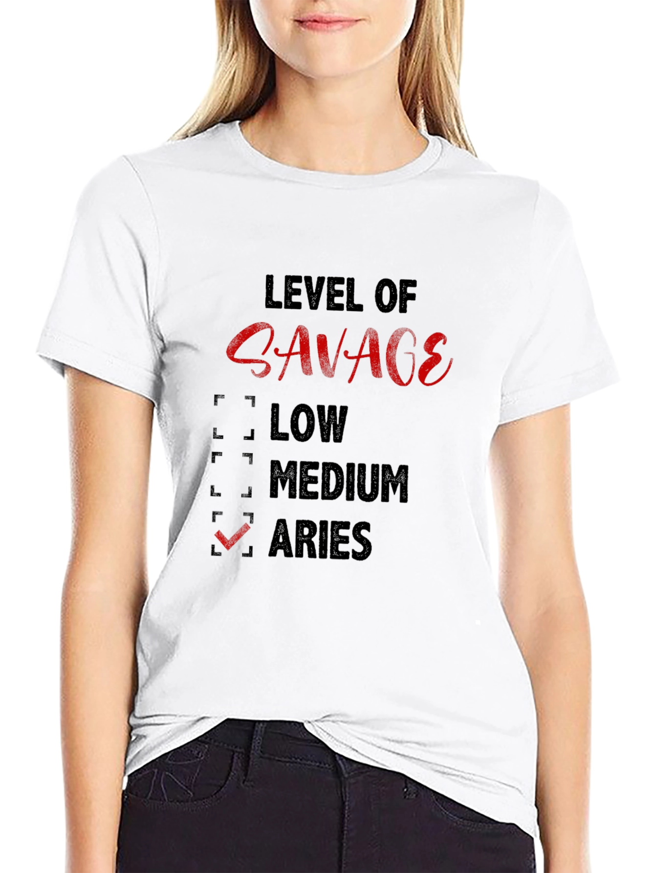 Level of Savage Aries T-Shirt
