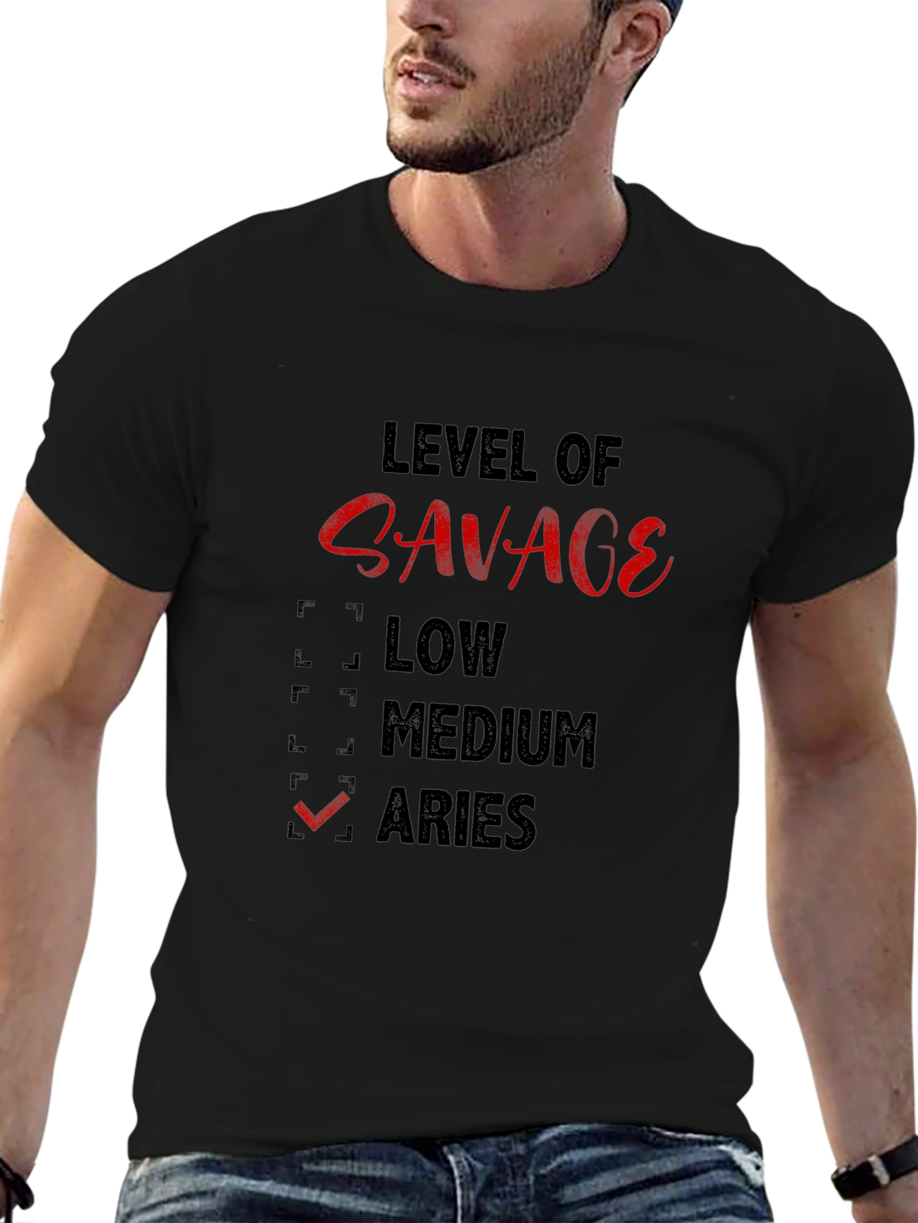 Level of Savage Aries T-Shirt