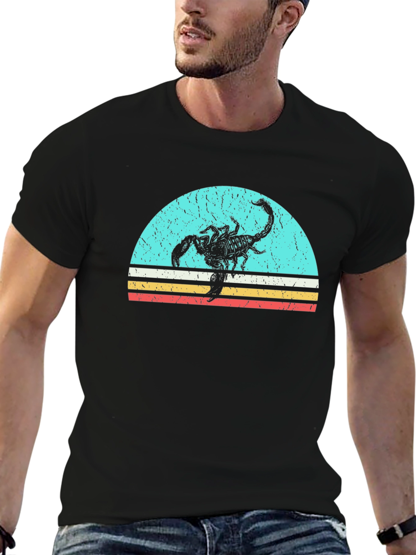 Retro Scorpion Graphic Tee