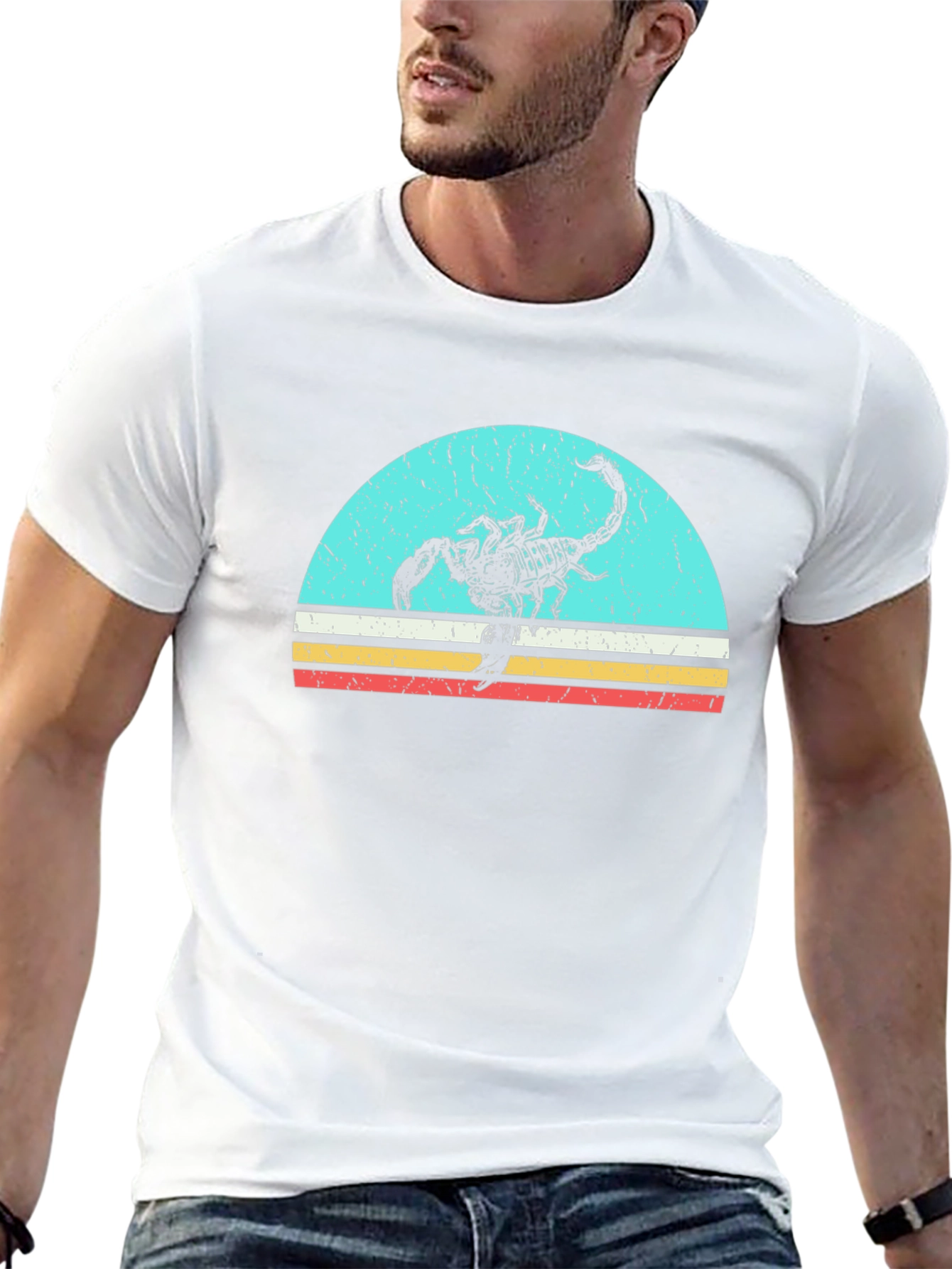 Retro Scorpion Graphic Tee