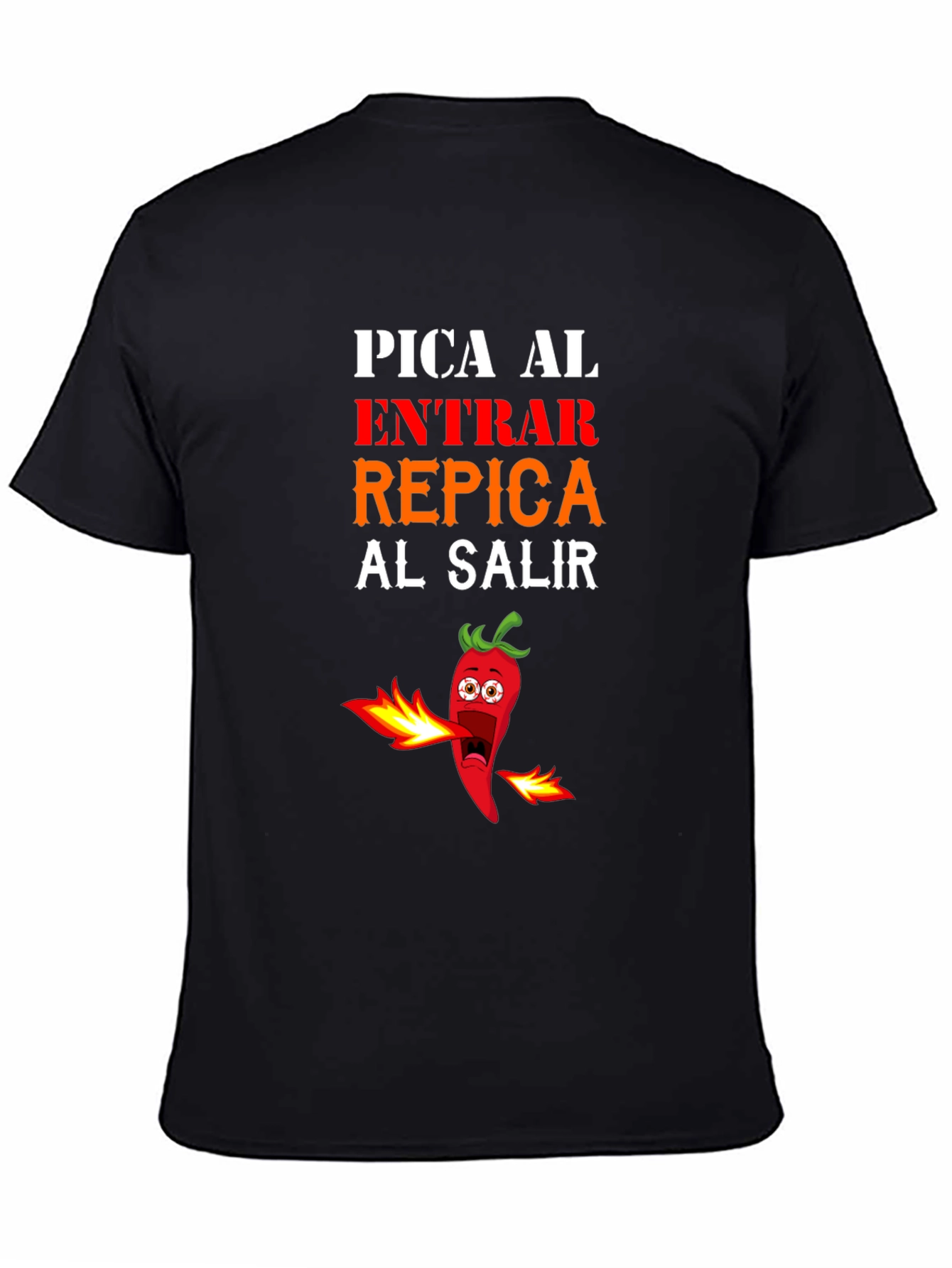 Spicy Pepper Graphic Tee - Pica Al Entrar