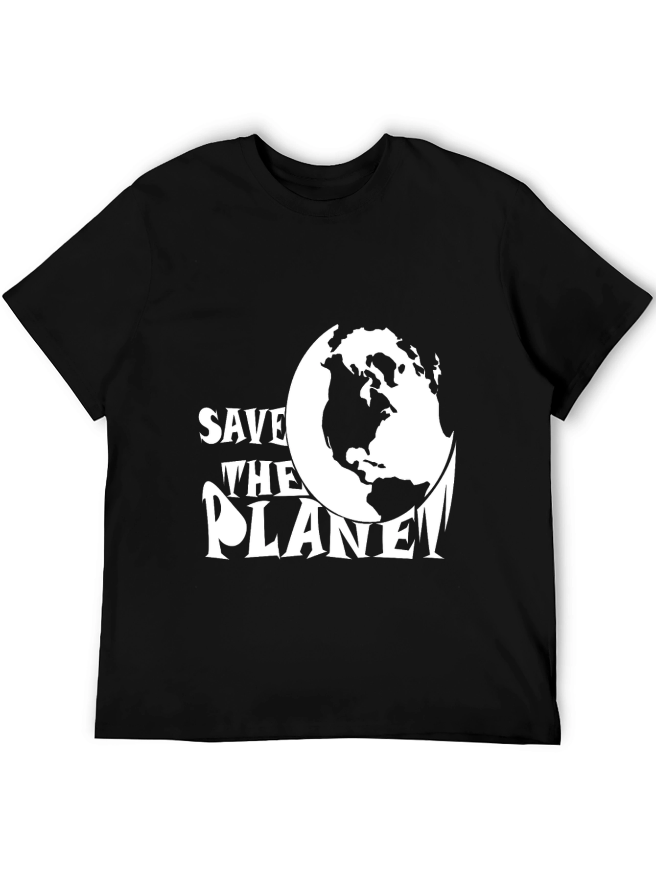 Save the Planet Black T-Shirt