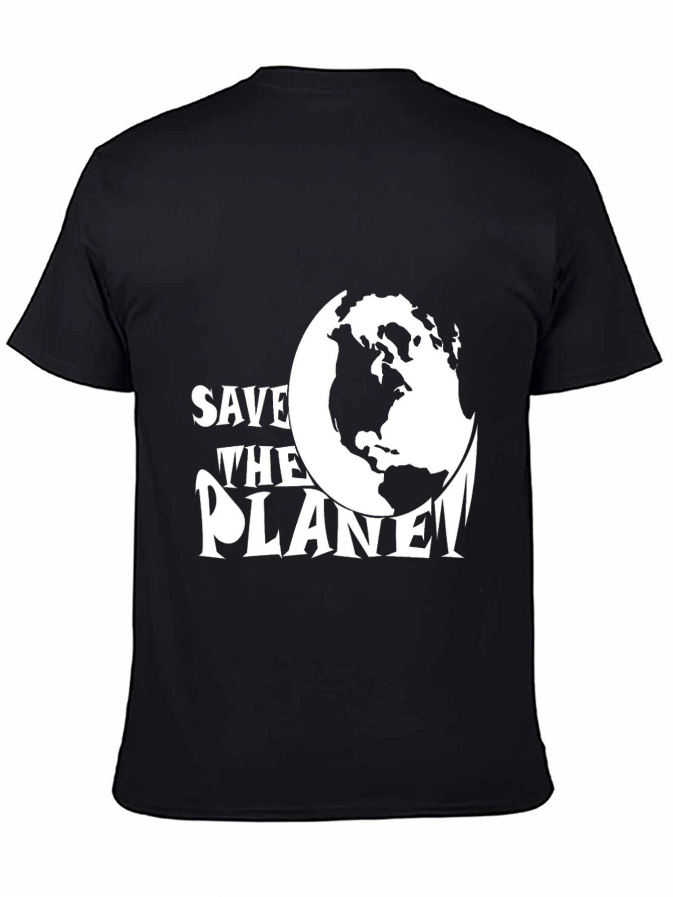 Save the Planet Black T-Shirt