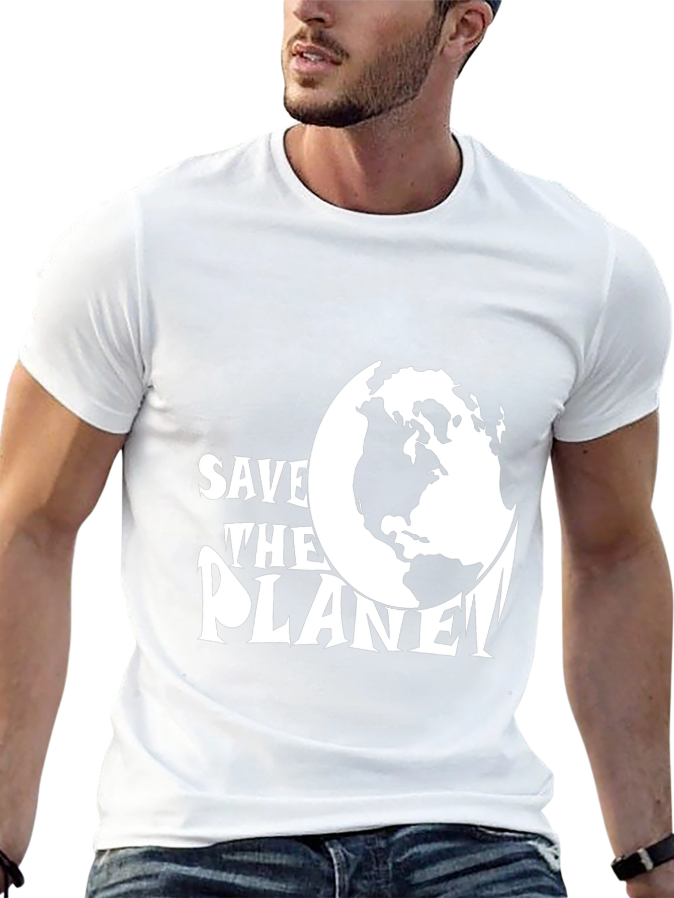 Save the Planet Black T-Shirt