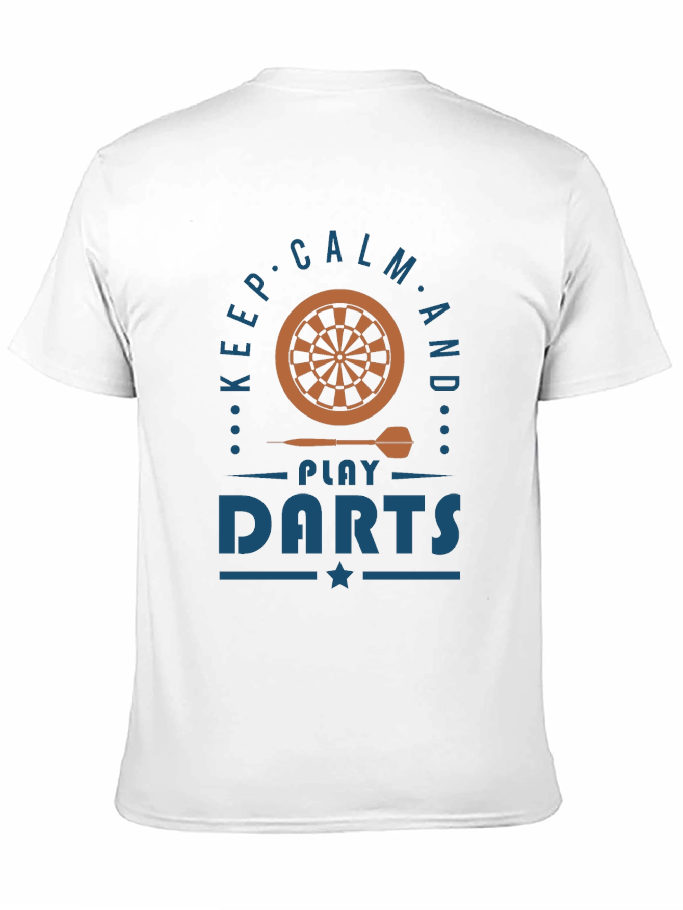 Keep Calm and Play Darts Black T-Shirt