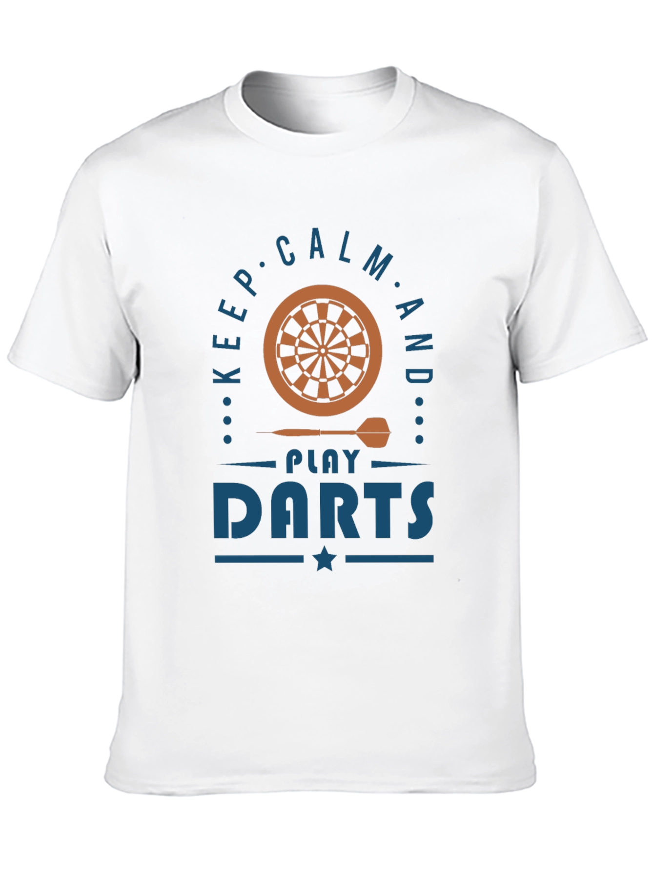 Keep Calm and Play Darts Black T-Shirt
