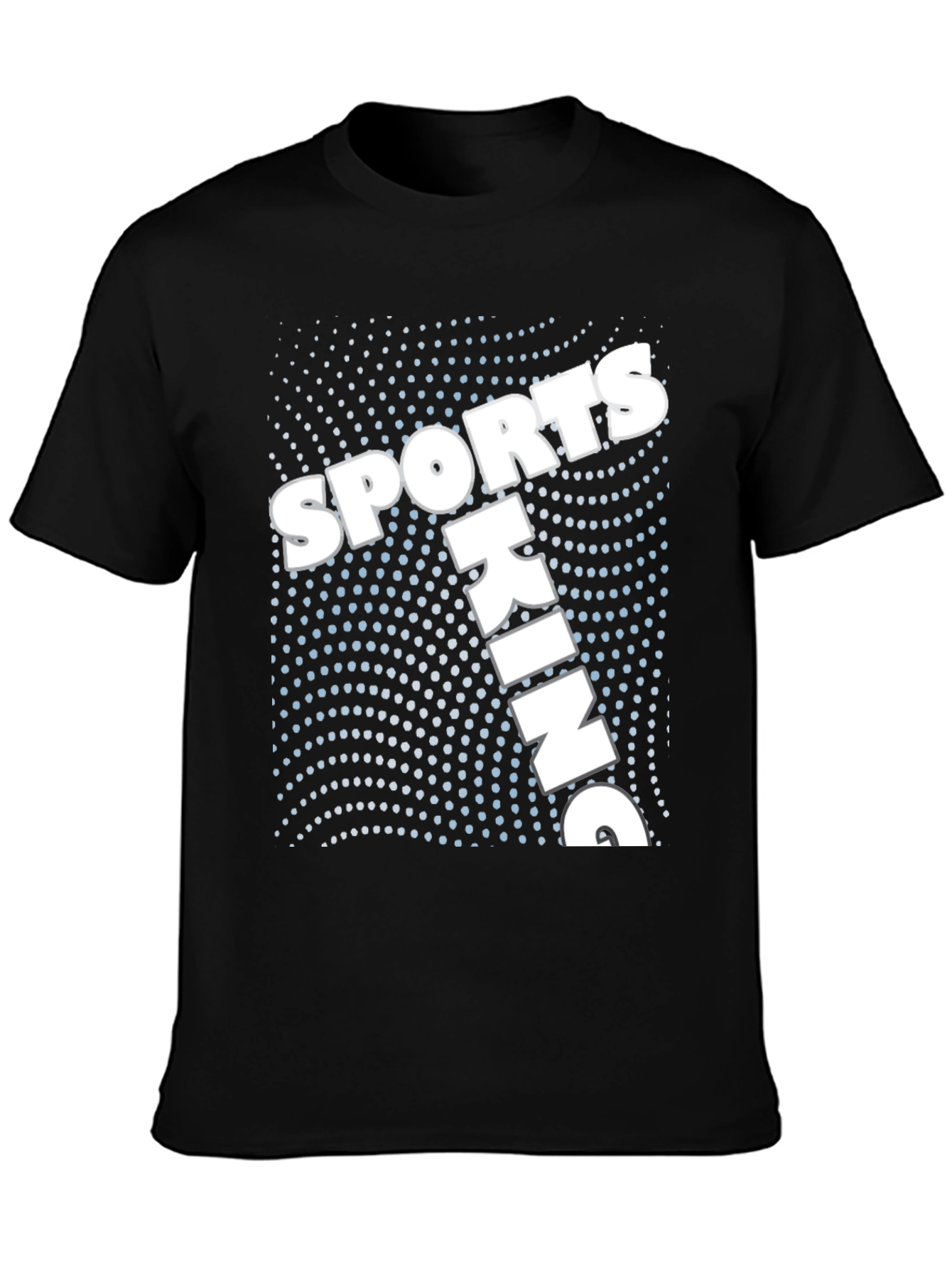 Sporting King Graphic Tee - Black Cotton