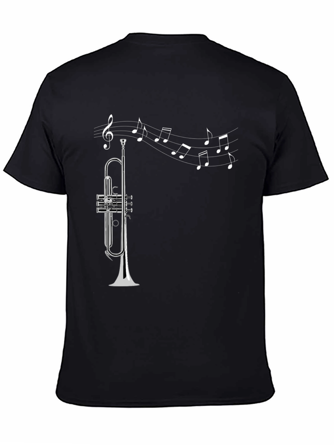 Musical Trumpet Graphic T-Shirt
