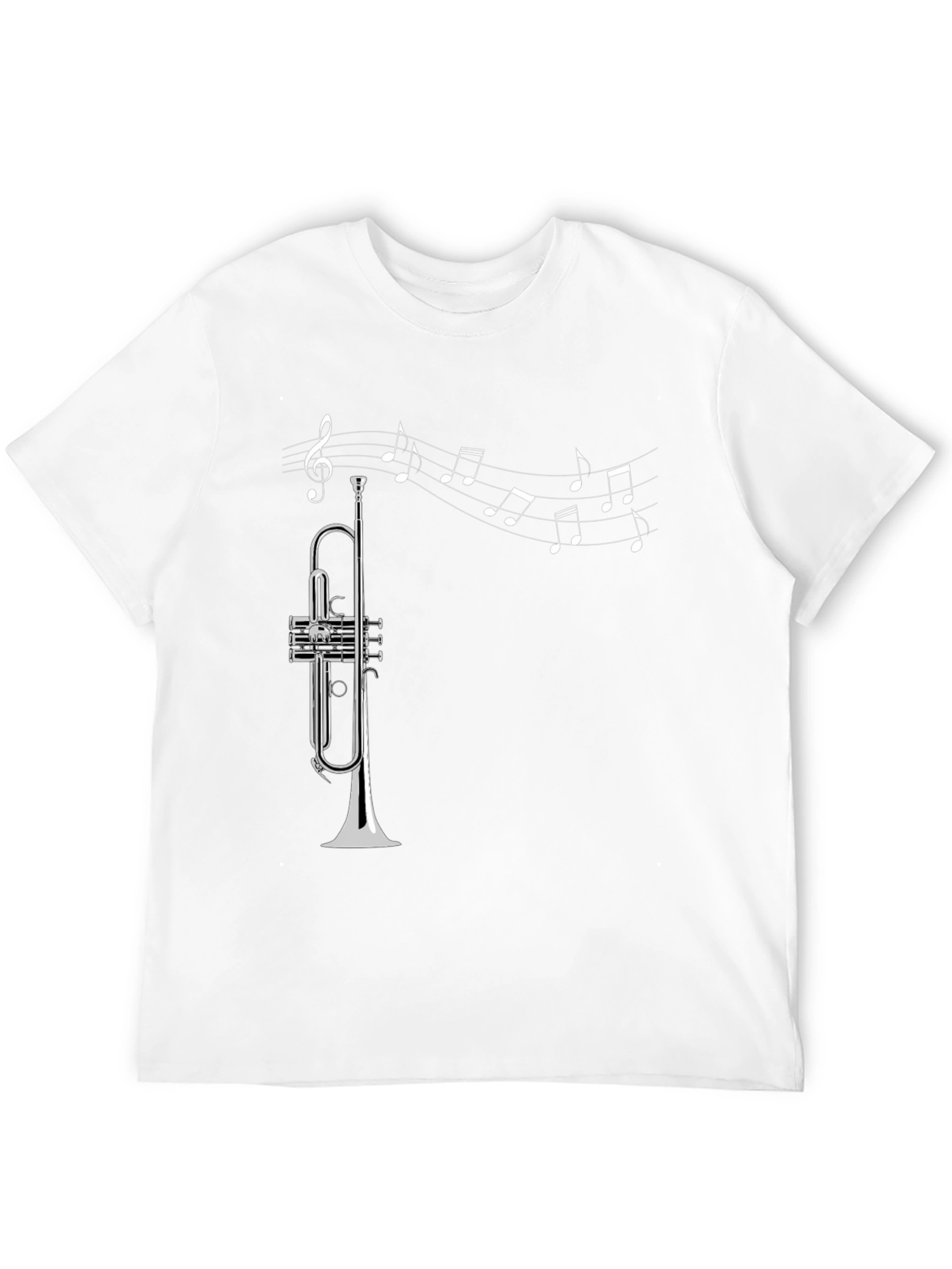Musical Trumpet Graphic T-Shirt