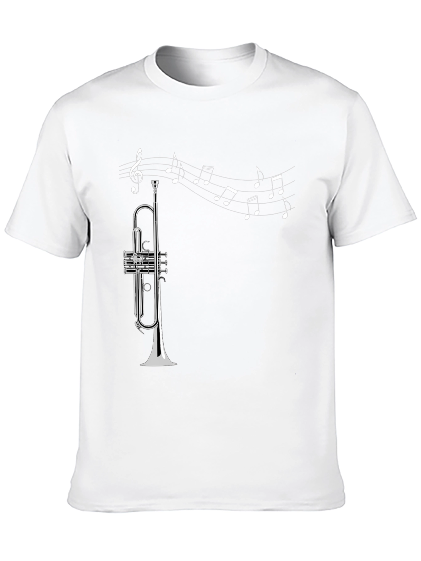Musical Trumpet Graphic T-Shirt