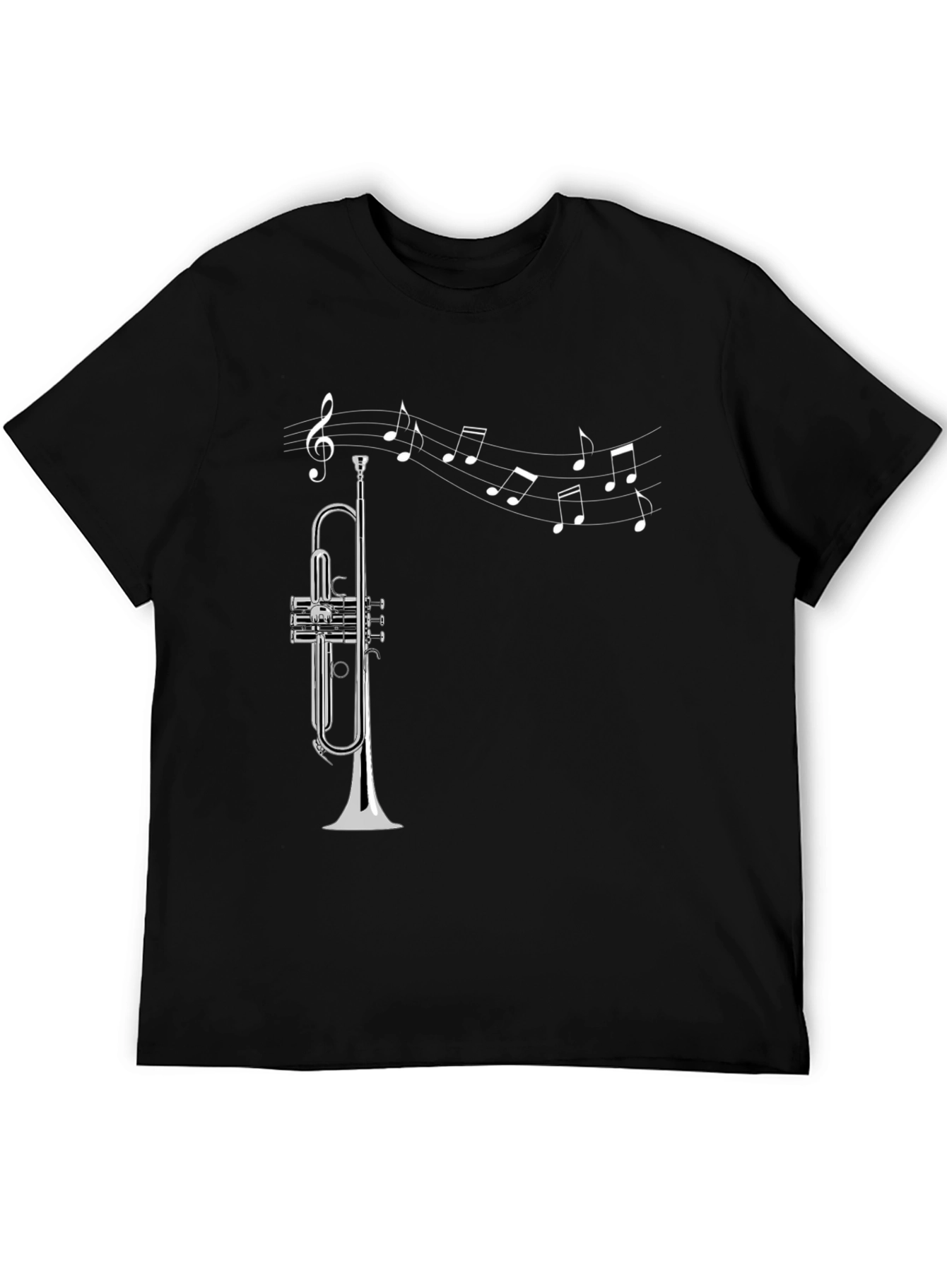 Musical Trumpet Graphic T-Shirt