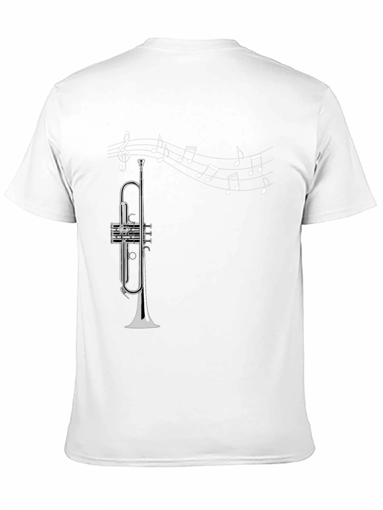 Musical Trumpet Graphic T-Shirt