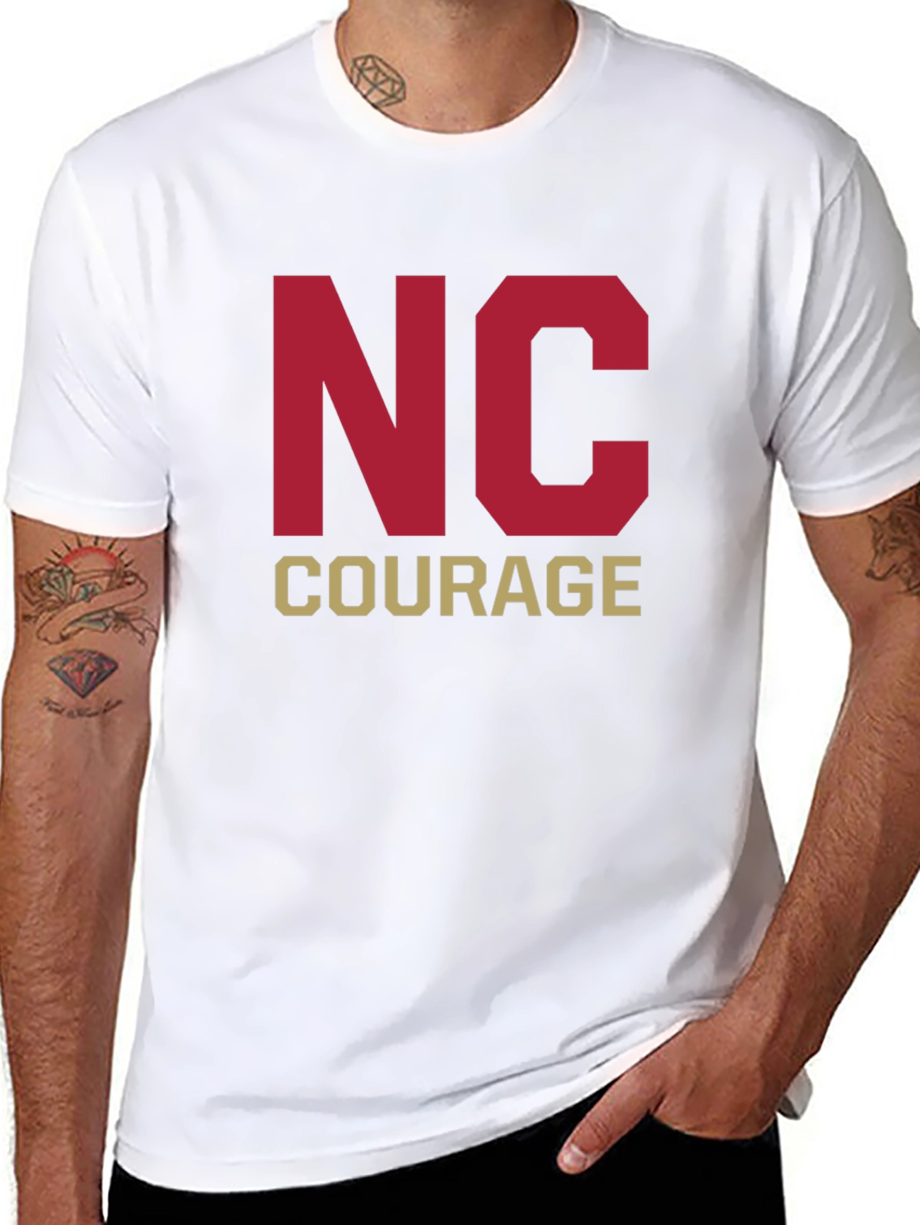 NC Courage T-Shirt - Fan Apparel