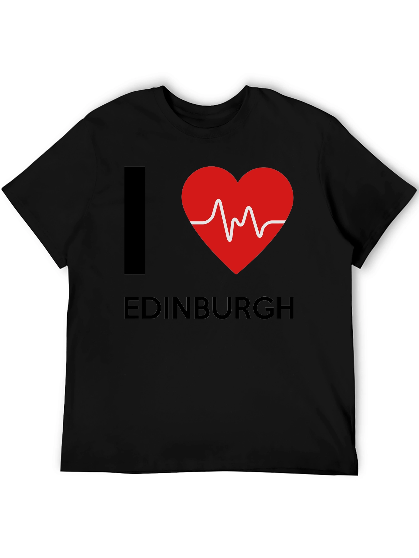 I Heart Edinburgh T-Shirt - Trendy Graphic Tee