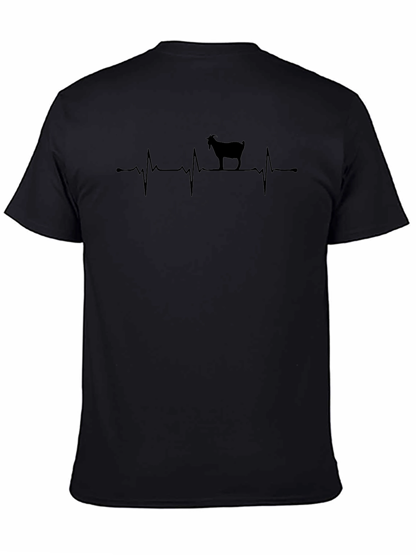 Goat Heartbeat T-Shirt - Unique Animal Lover Tee