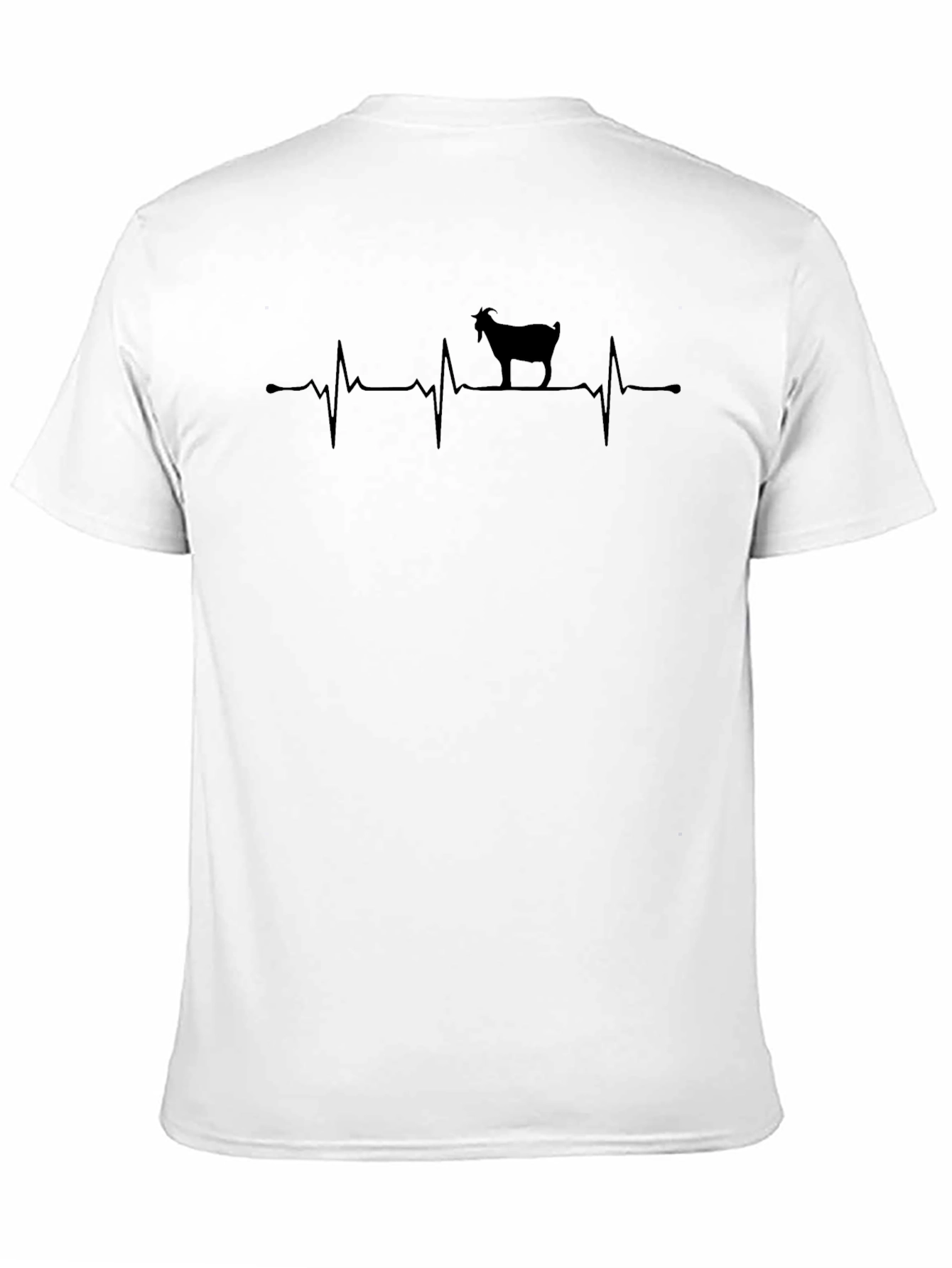 Goat Heartbeat T-Shirt - Unique Animal Lover Tee