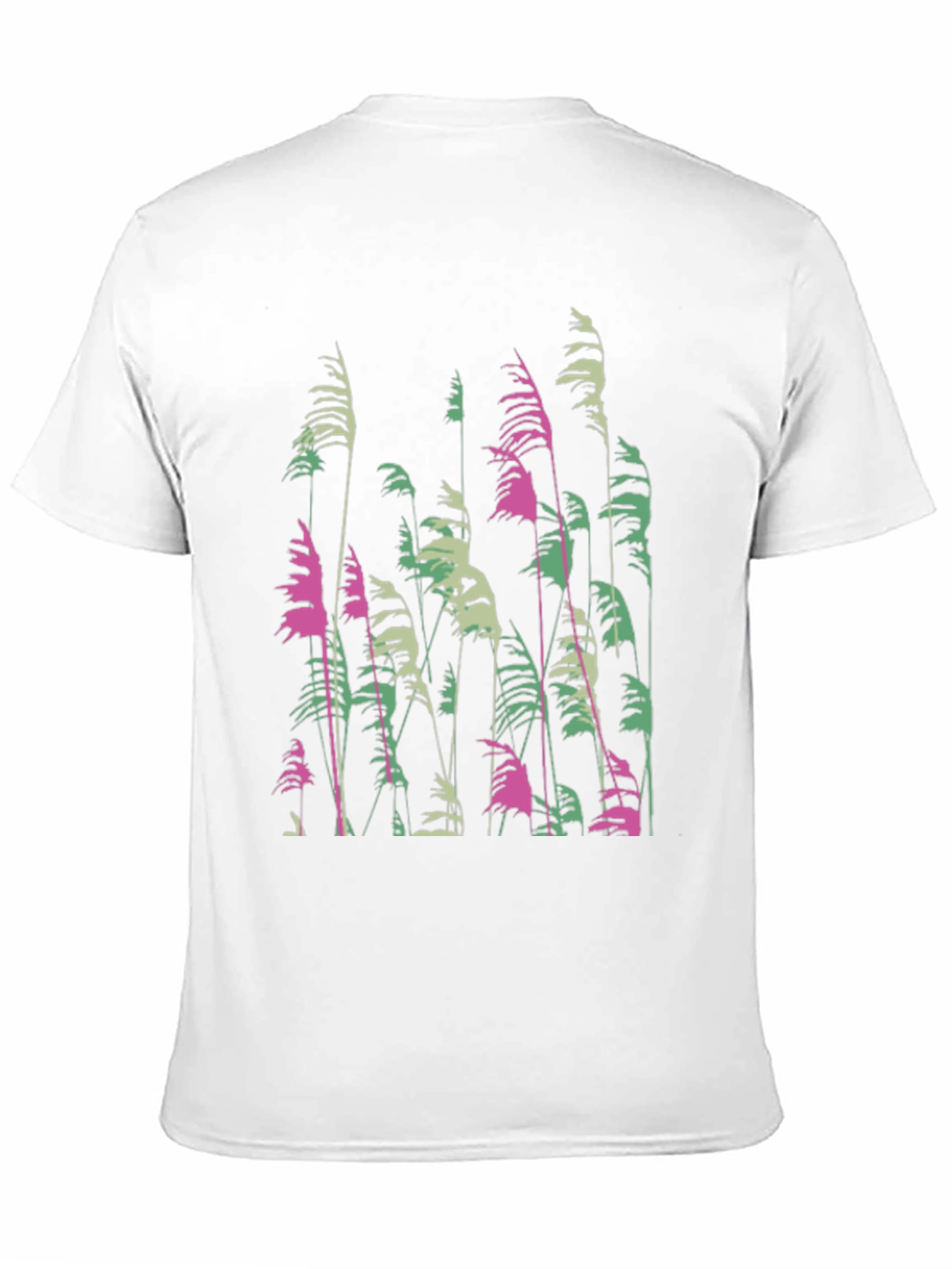 Nature Inspired Graphic Tee - Soft Black Cotton