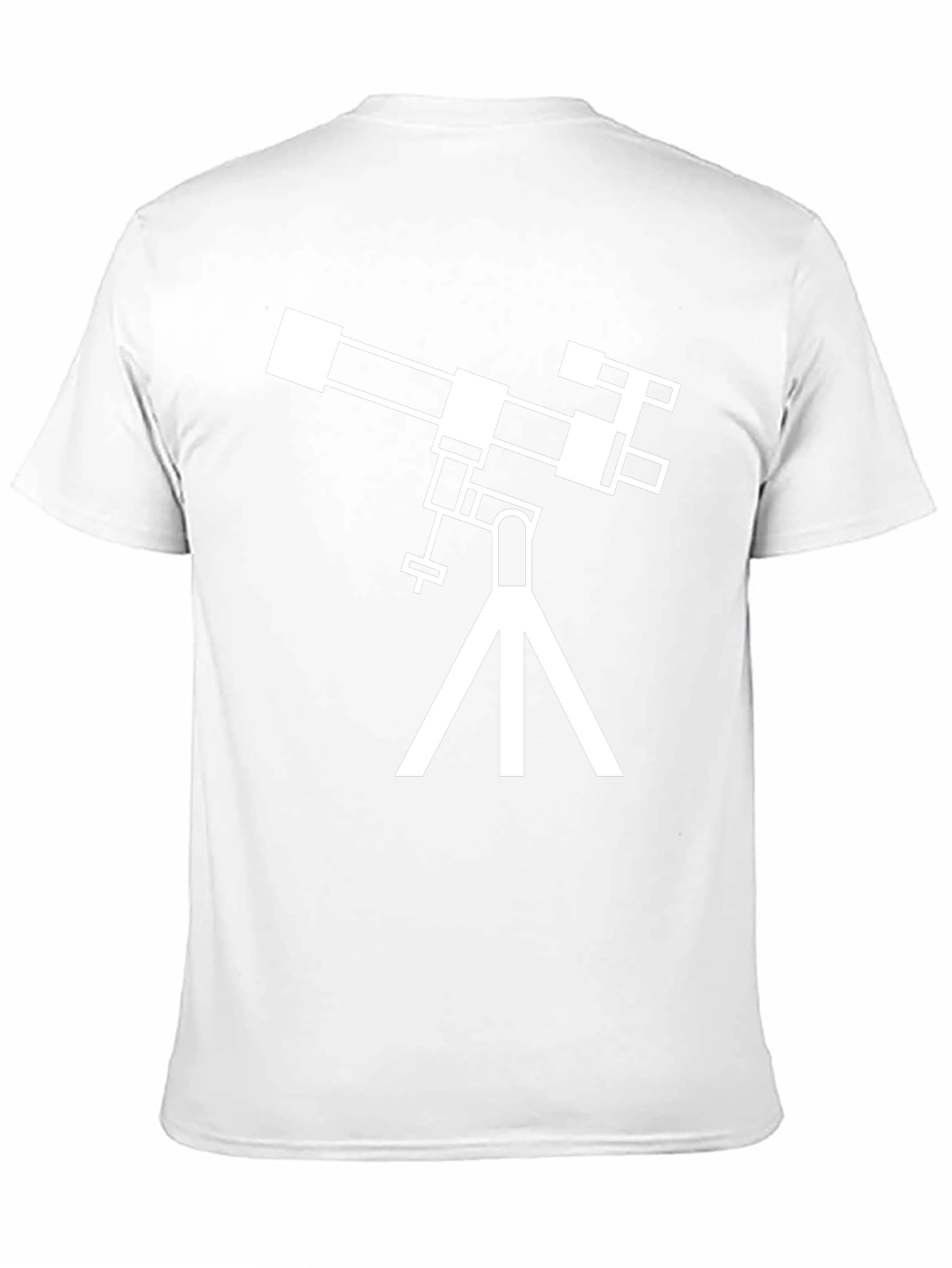 Telescope Graphic Tee - Astronomy Lover Gift