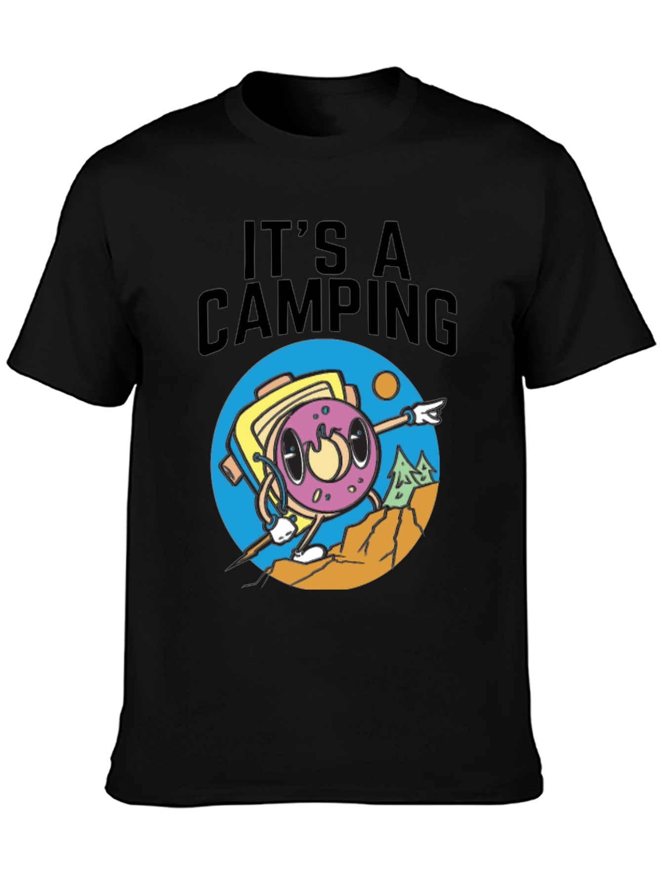 Its A Camping Donut T-Shirt
