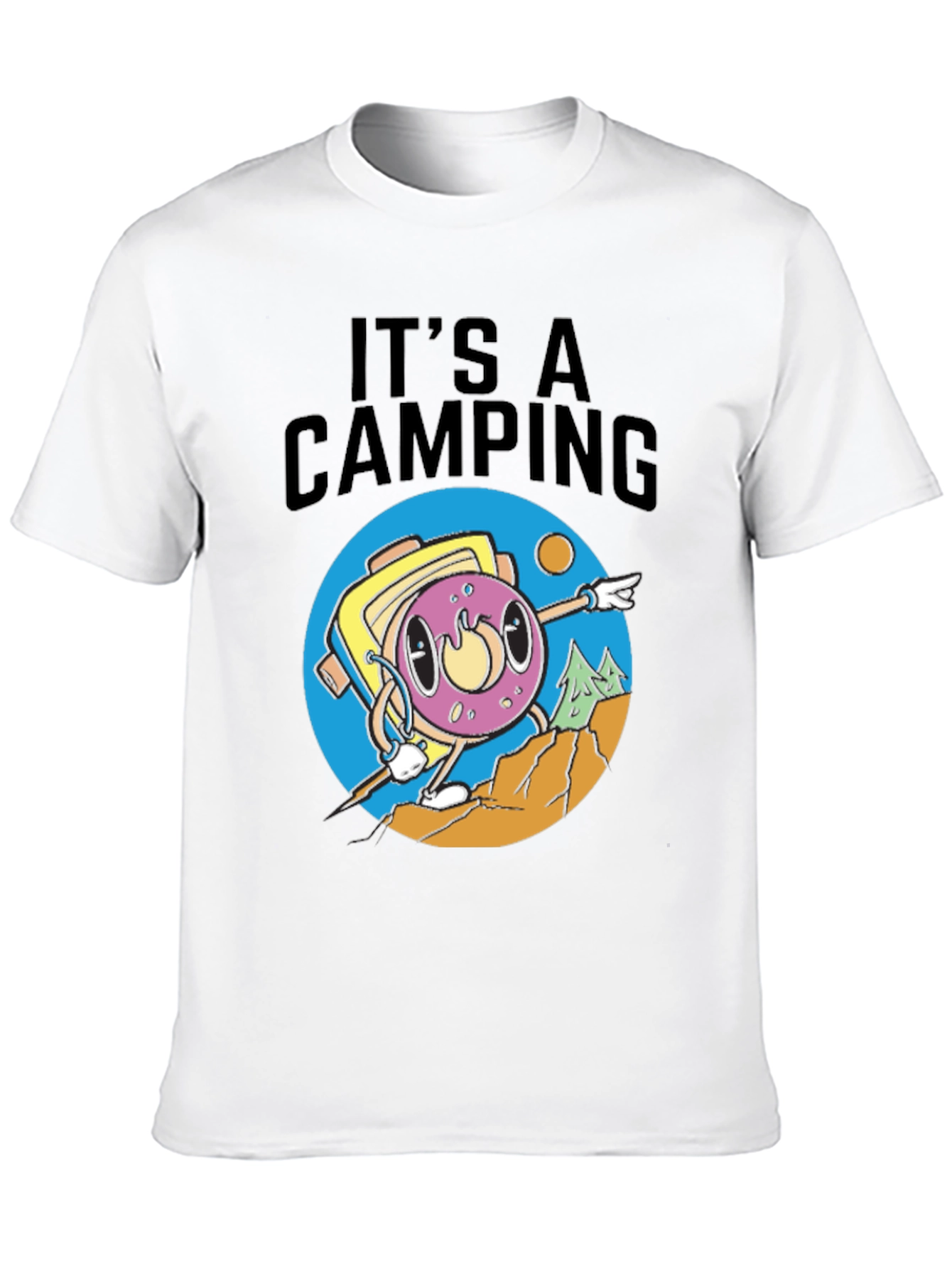 Its A Camping Donut T-Shirt