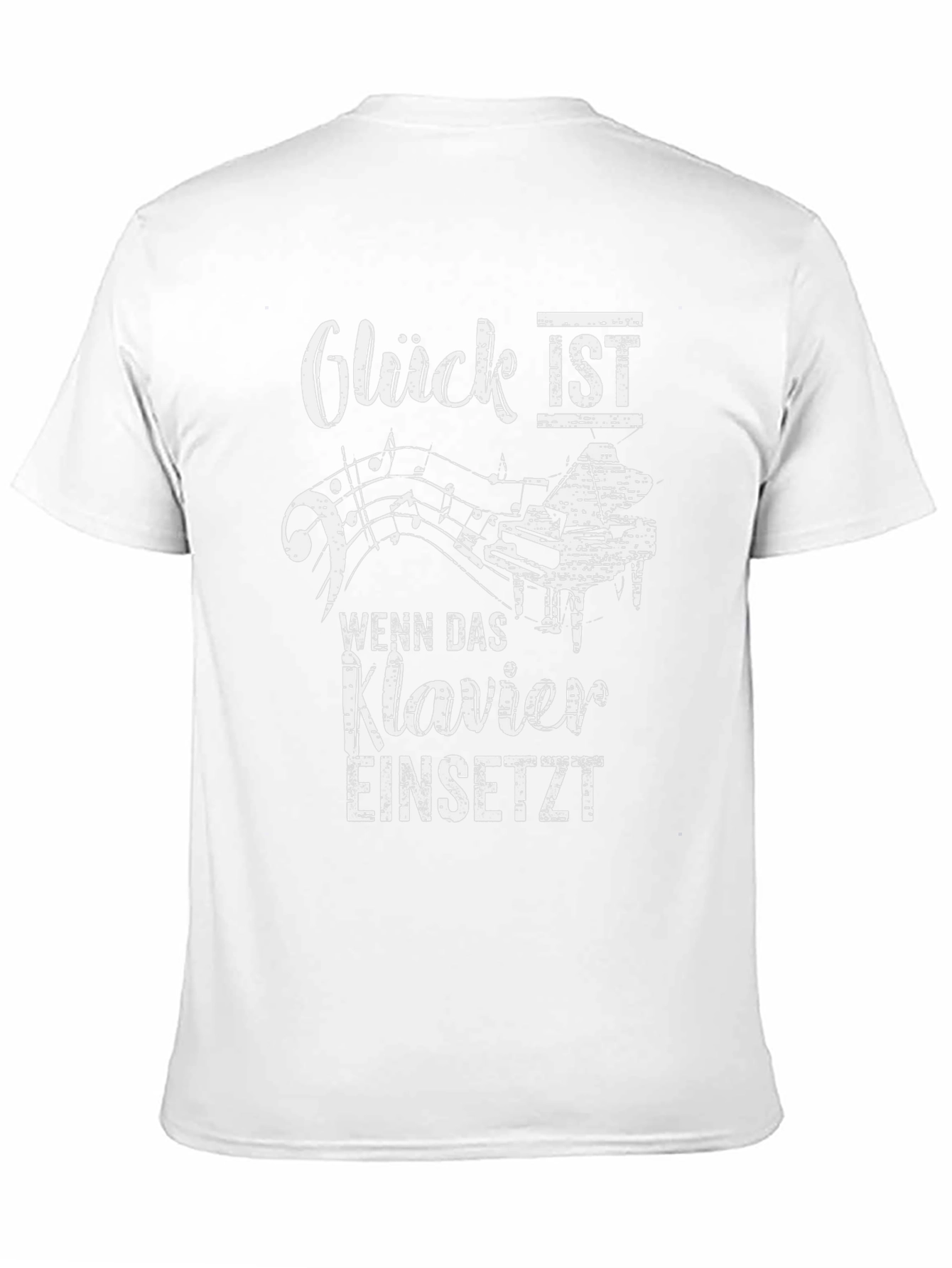 Gluck Ist Klavier T-Shirt