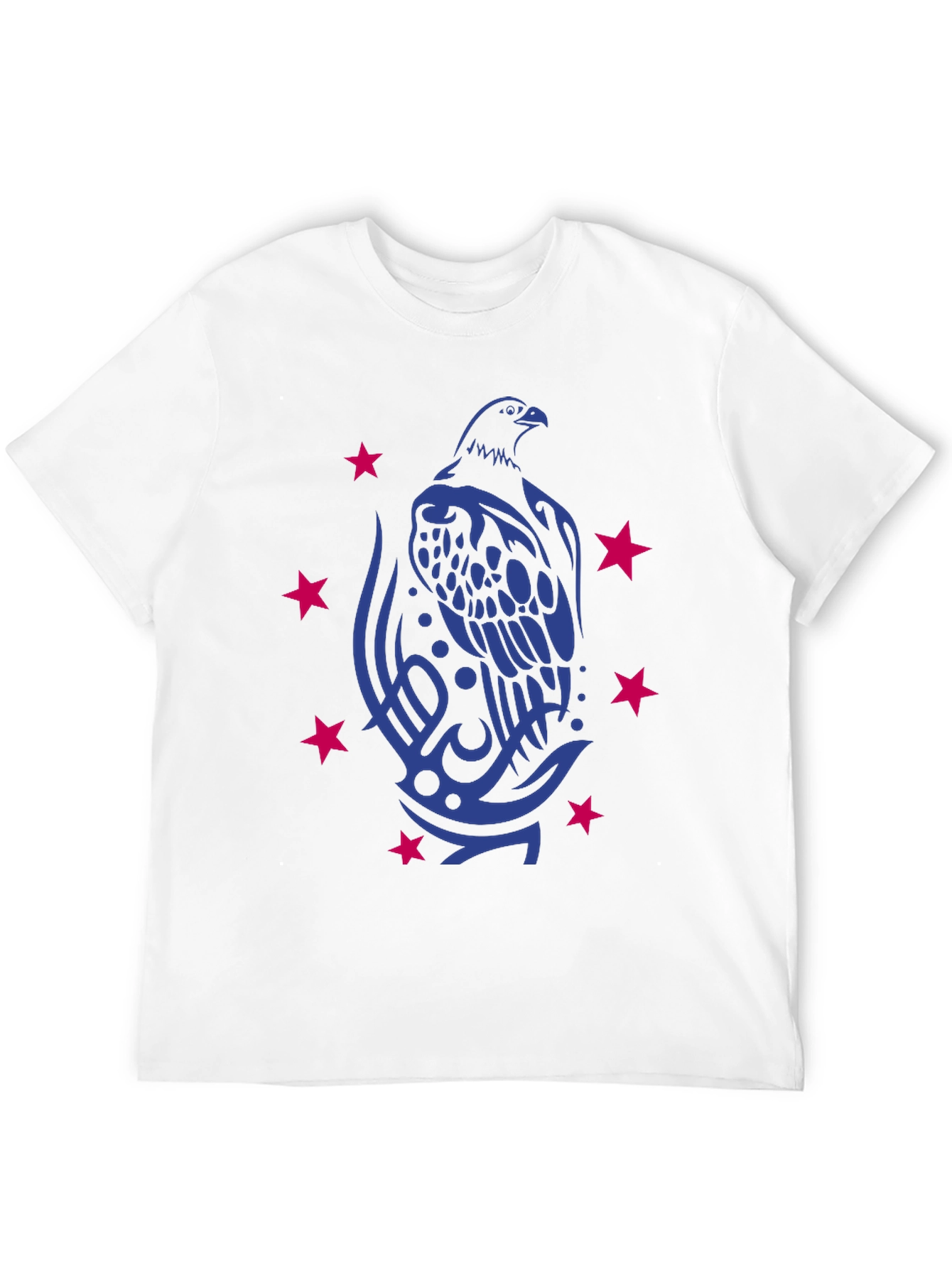 Eagle Star Graphic Tee - Mens Black T-Shirt