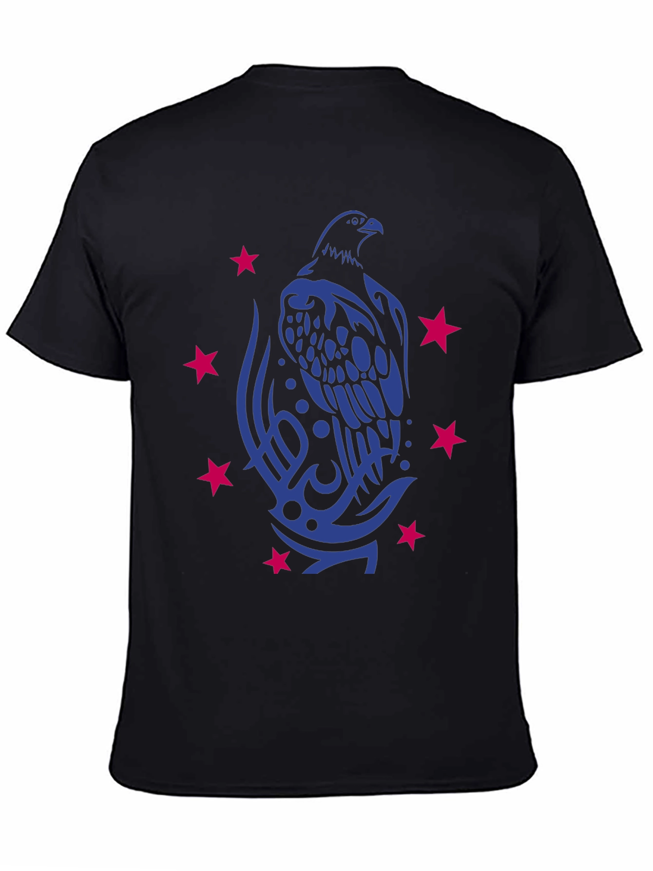 Eagle Star Graphic Tee - Mens Black T-Shirt