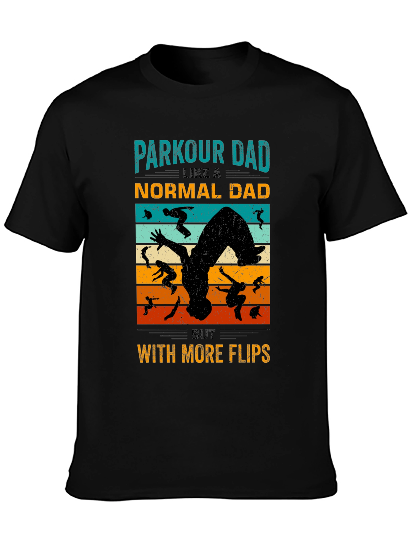 Parkour Dad Graphic T-Shirt