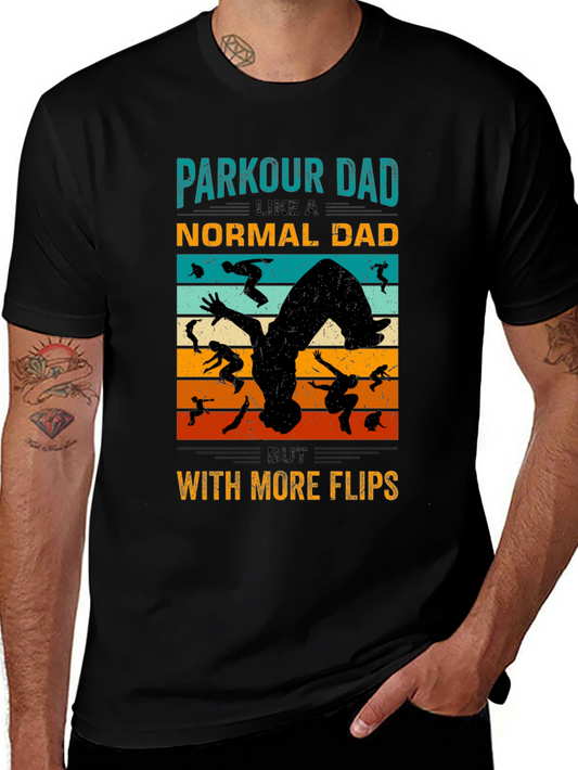 Parkour Dad Graphic T-Shirt