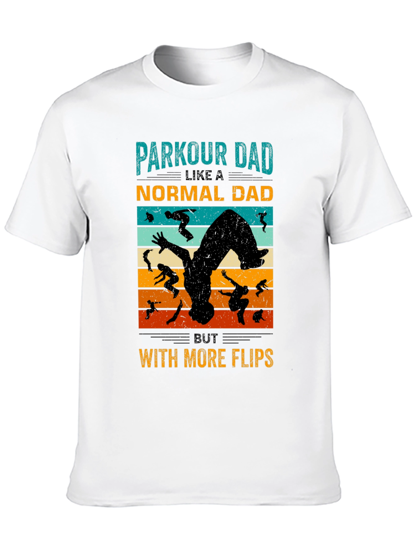 Parkour Dad Graphic T-Shirt