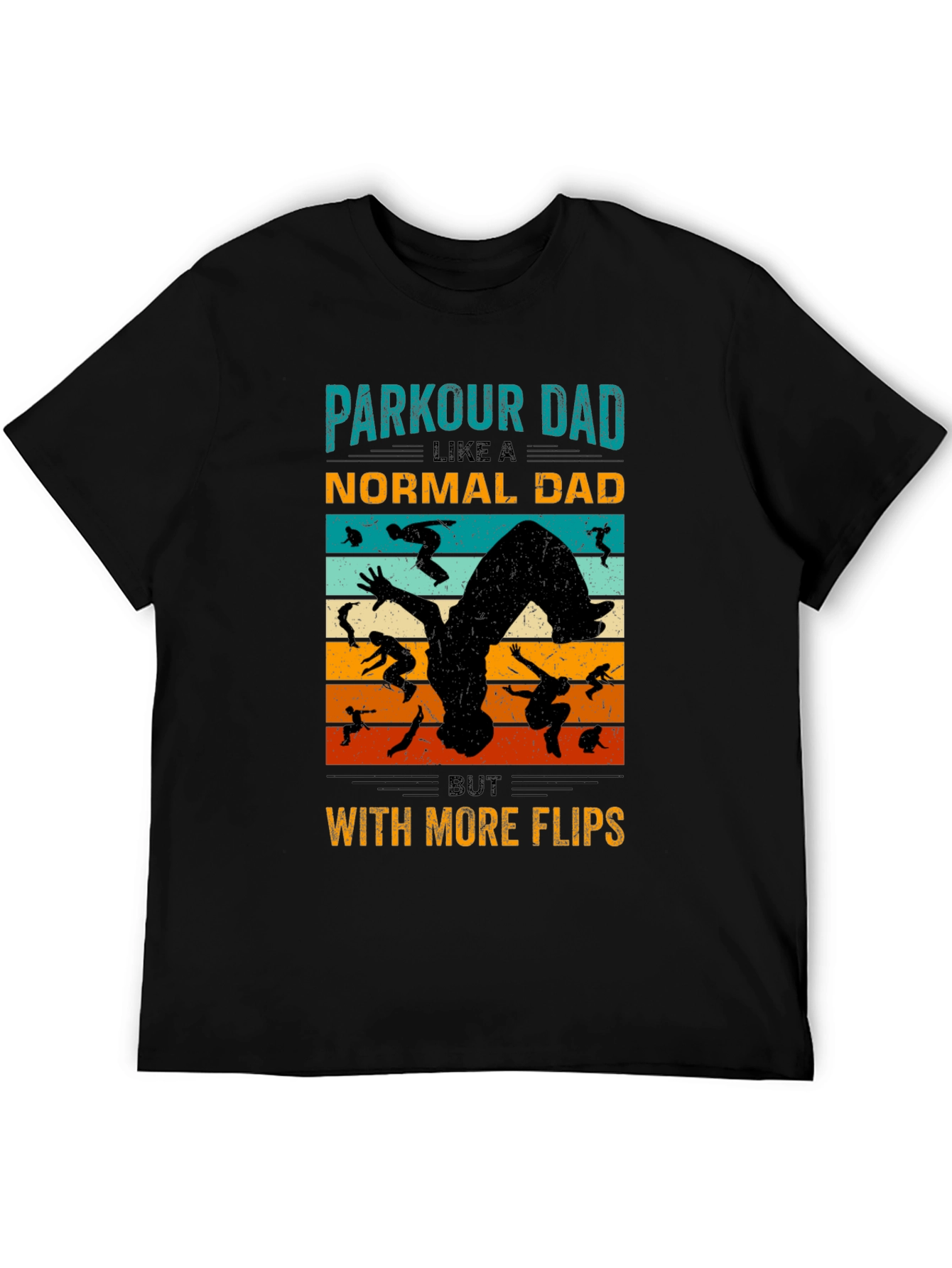 Parkour Dad Graphic T-Shirt