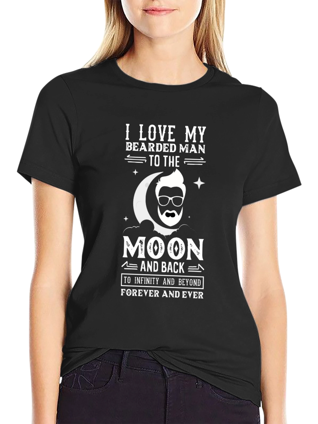 I Love My Bearded Man T-Shirt
