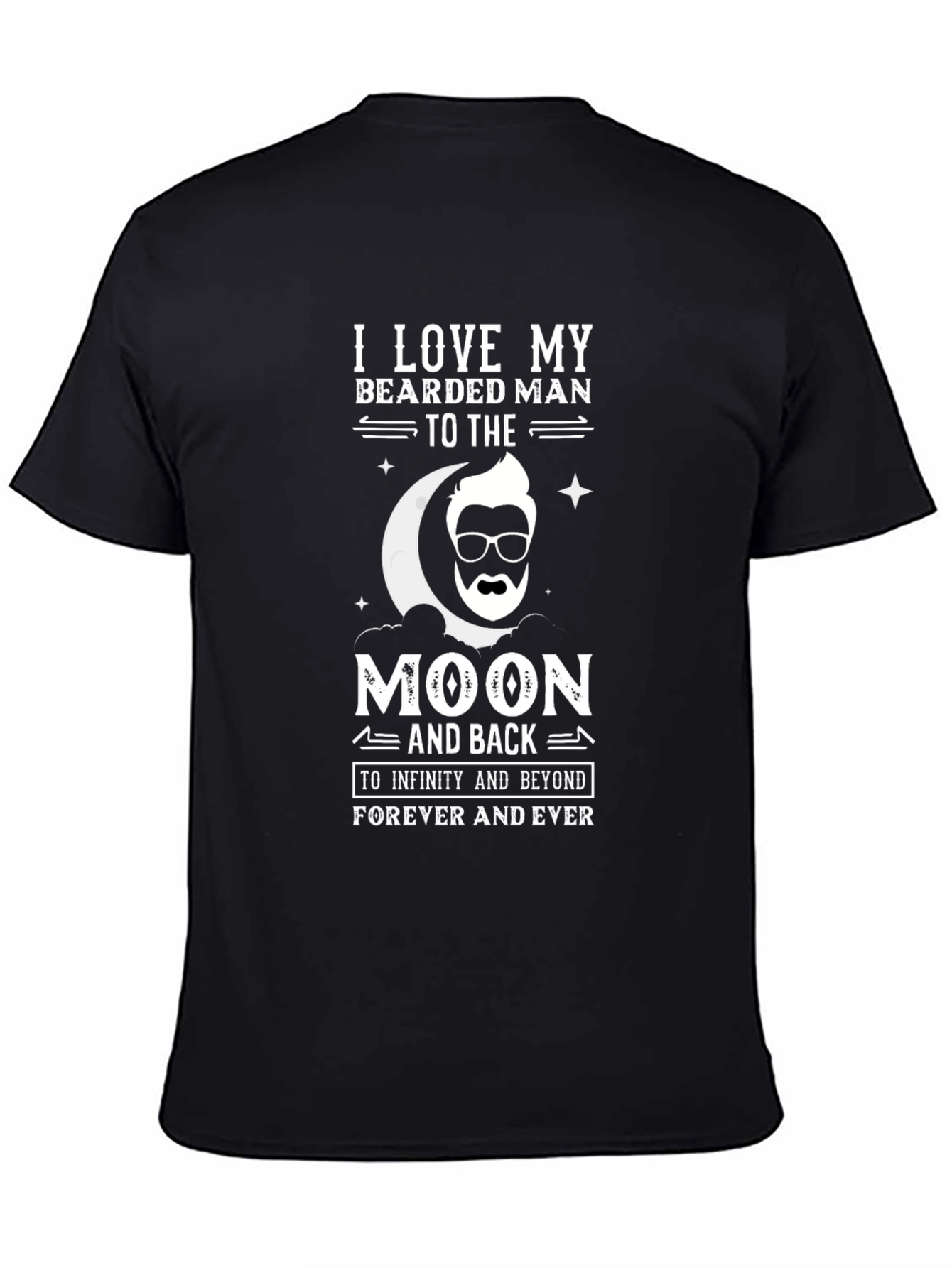 I Love My Bearded Man T-Shirt