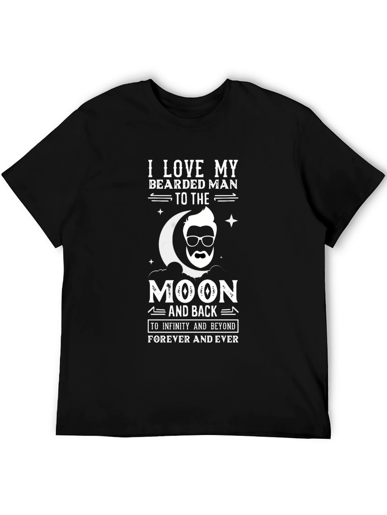 I Love My Bearded Man T-Shirt