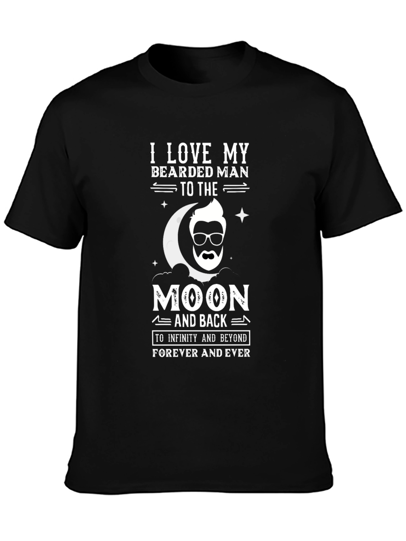 I Love My Bearded Man T-Shirt