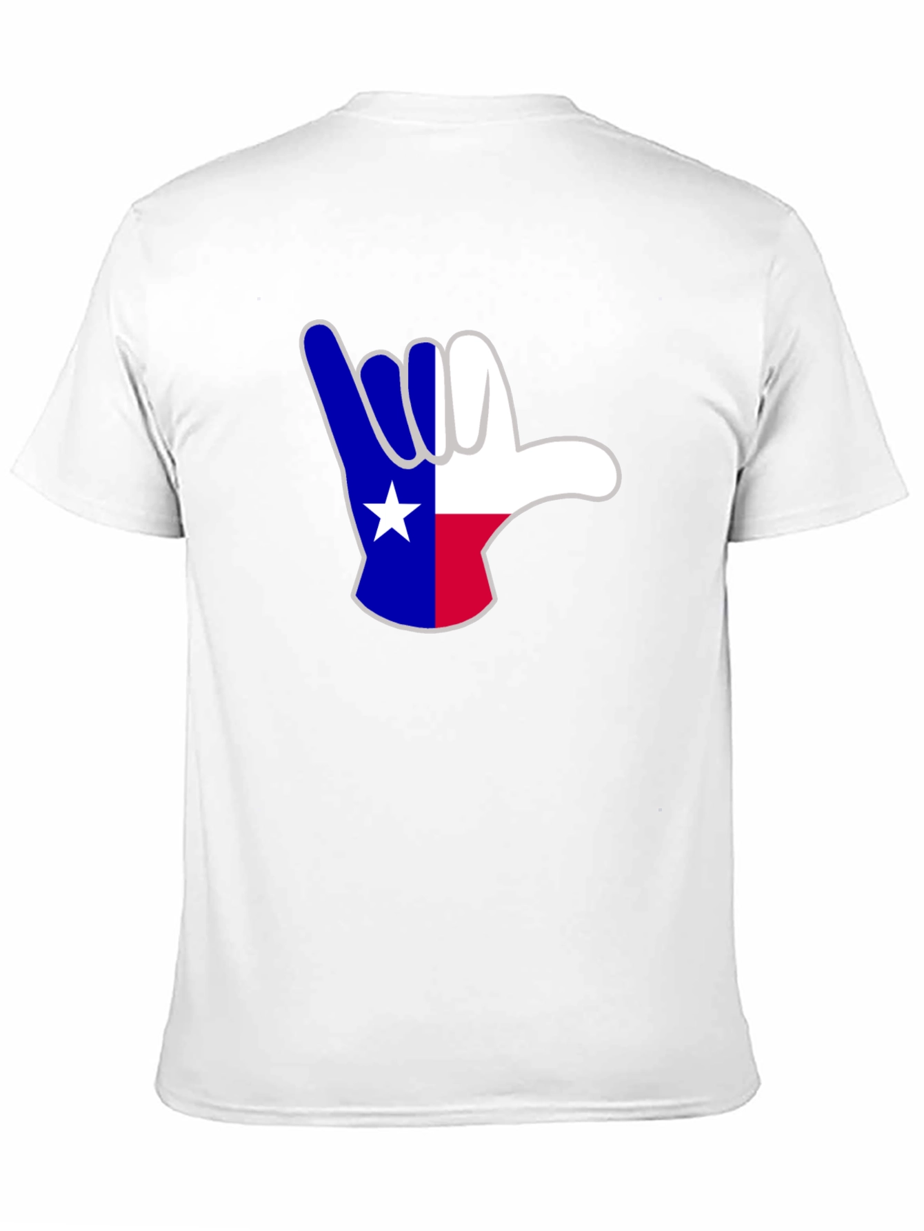 Texas Shaka Hand Sign T-Shirt