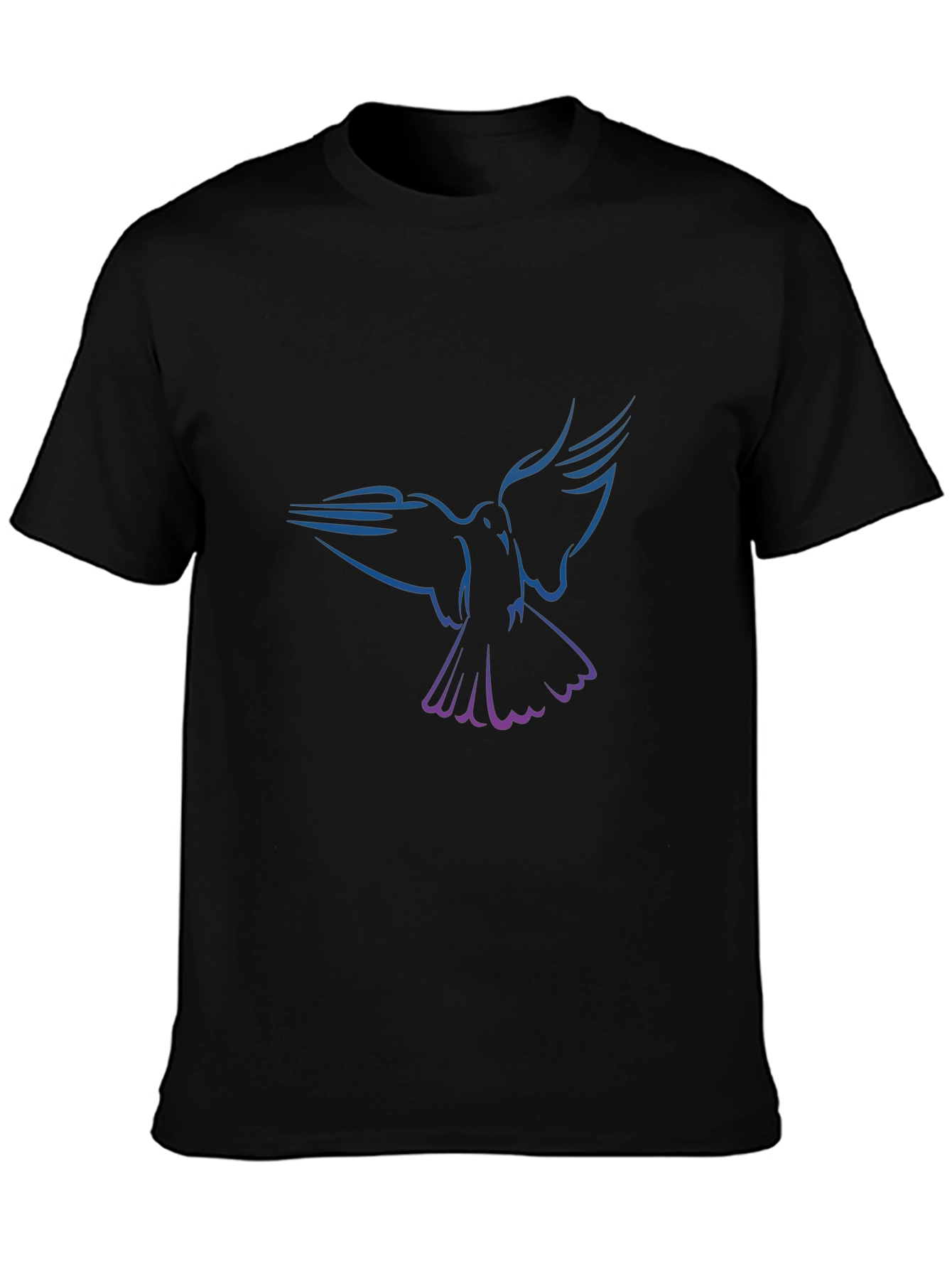 Dove Graphic Black T-Shirt