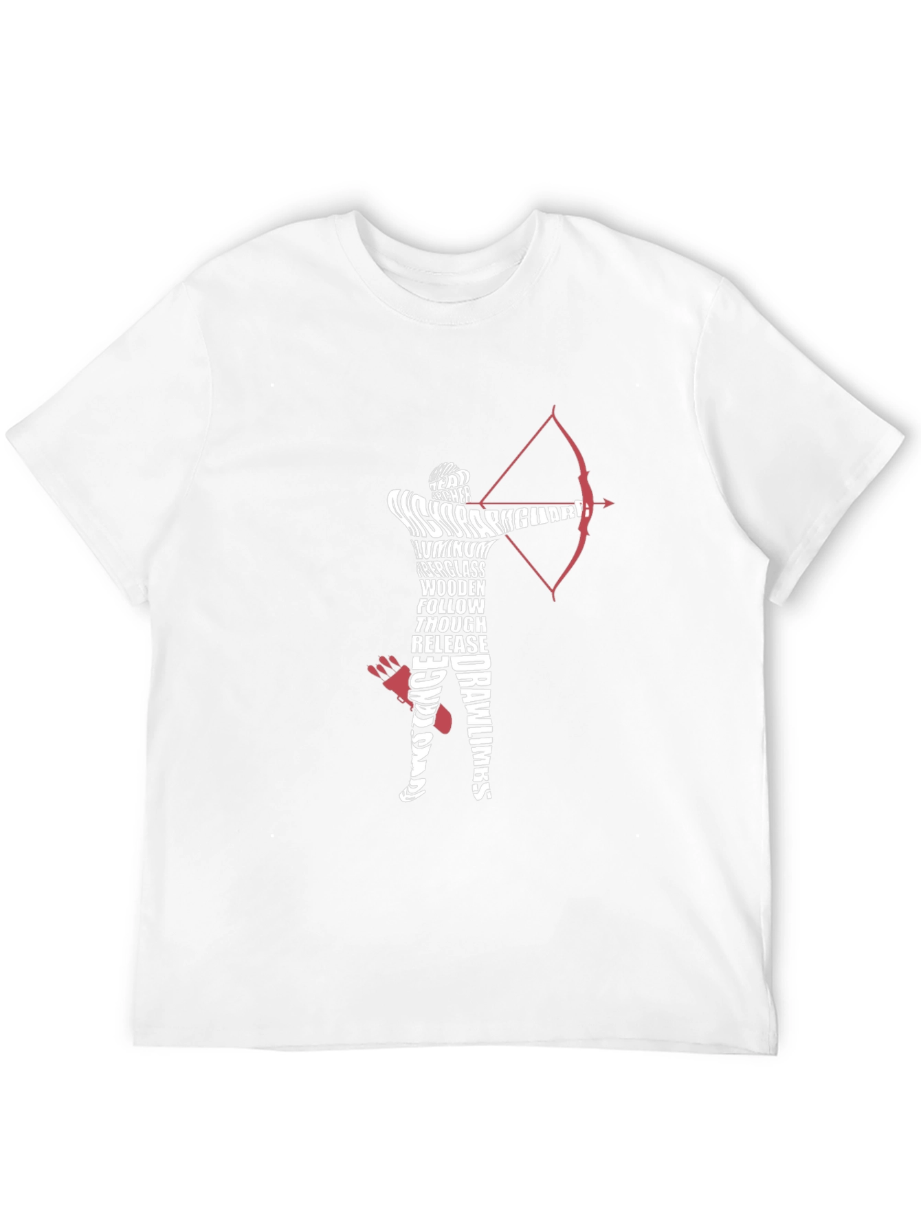 Archery Word Art Graphic Tee
