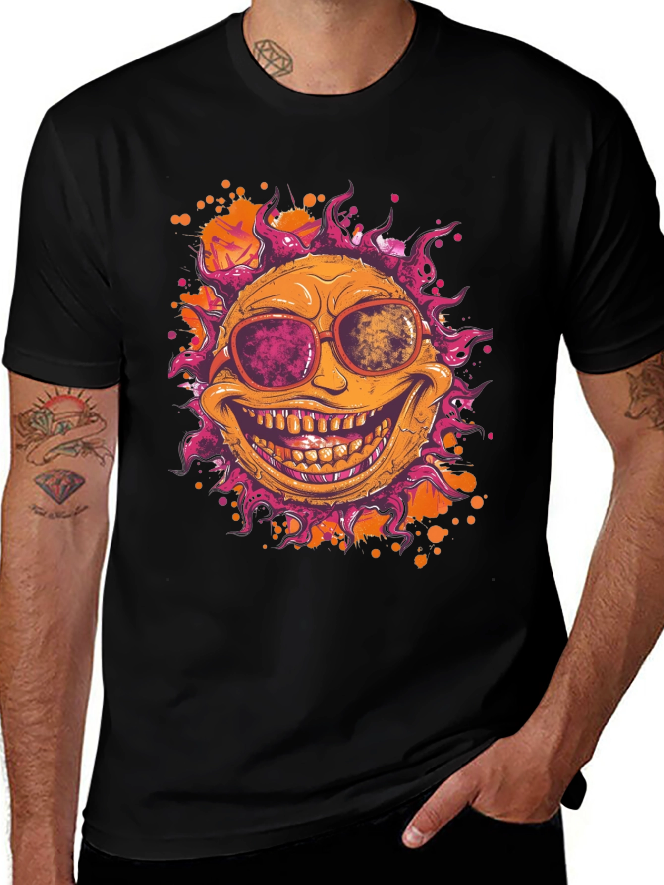Groovy Sun Graphic Tee