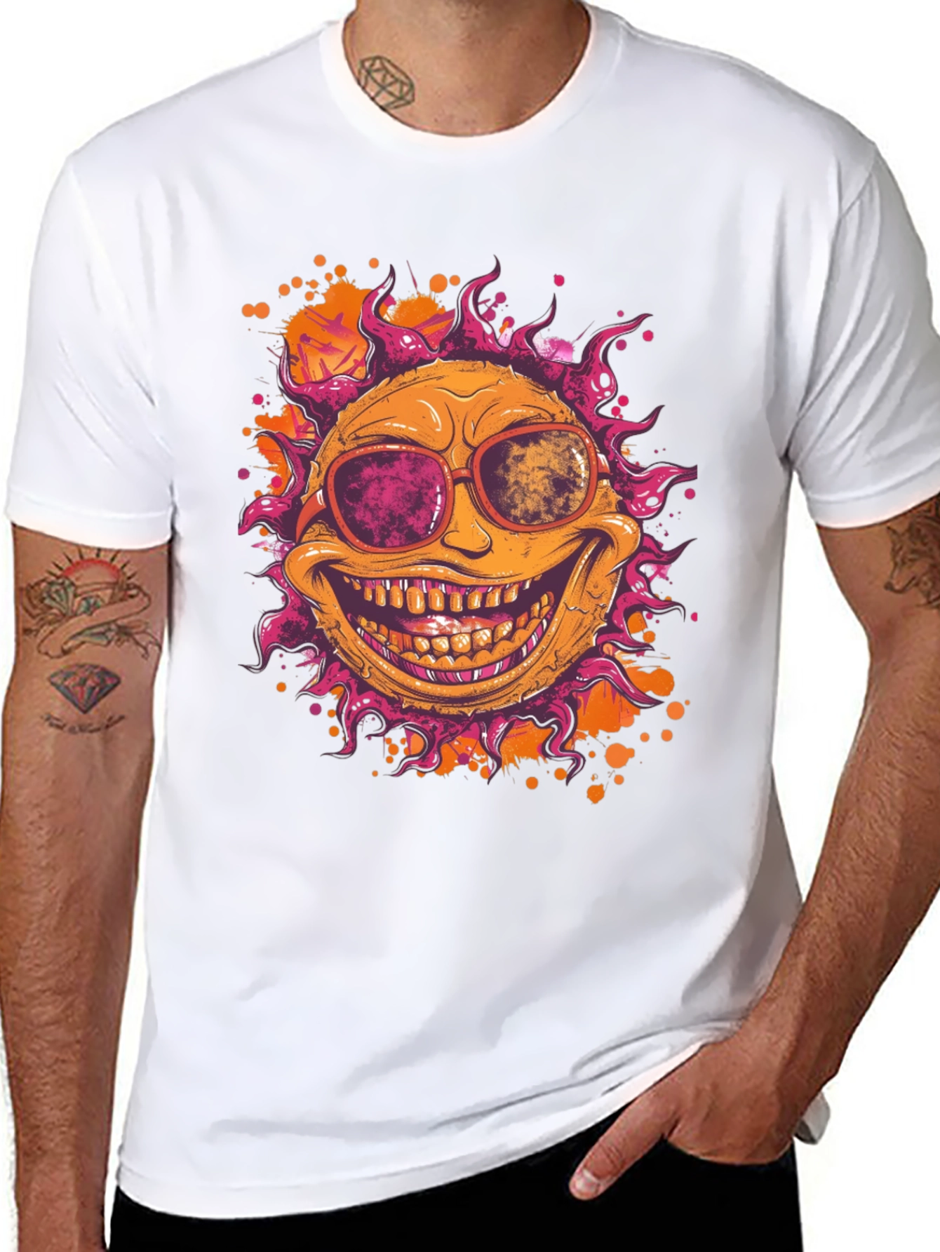Groovy Sun Graphic Tee