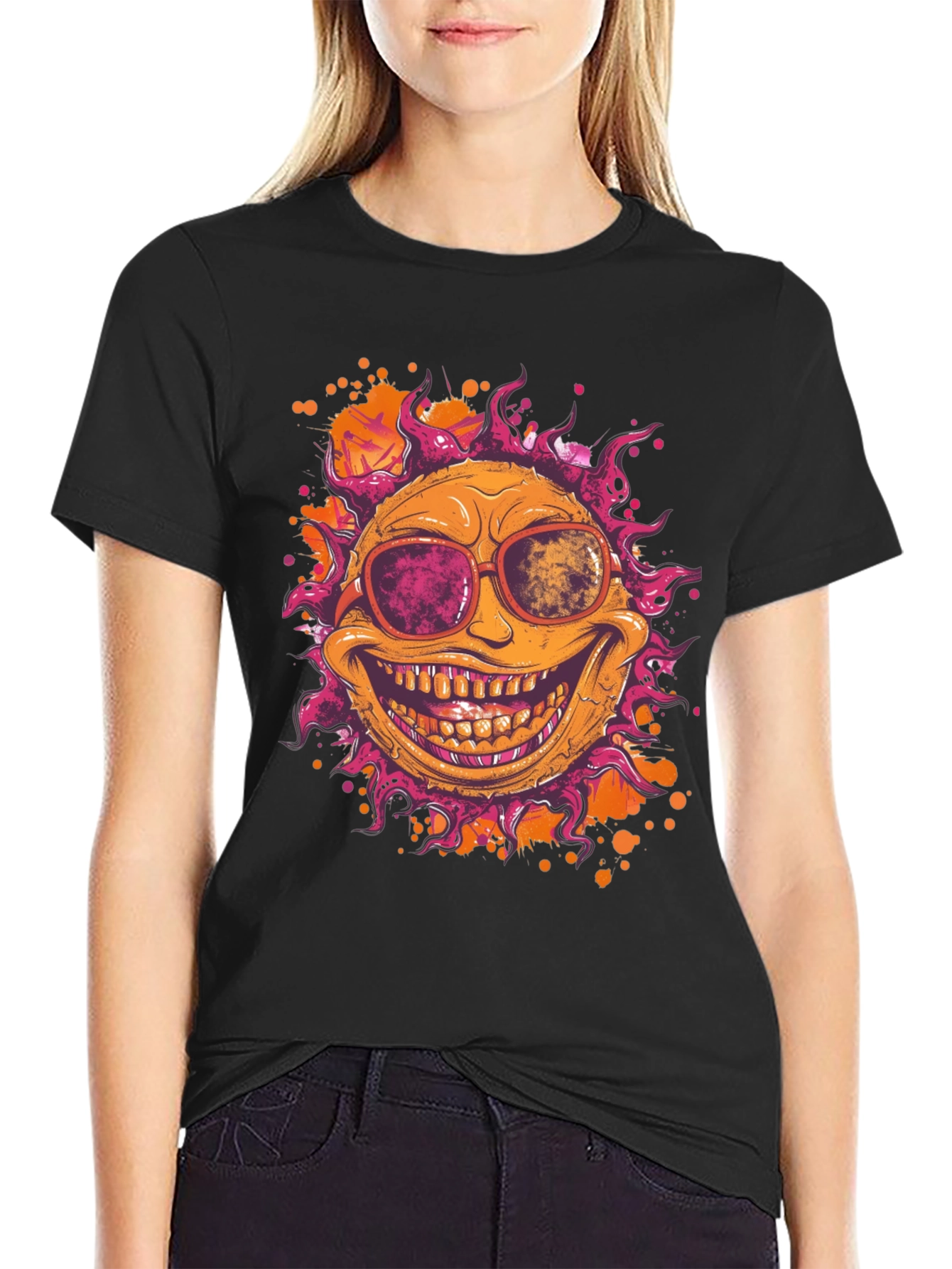 Groovy Sun Graphic Tee