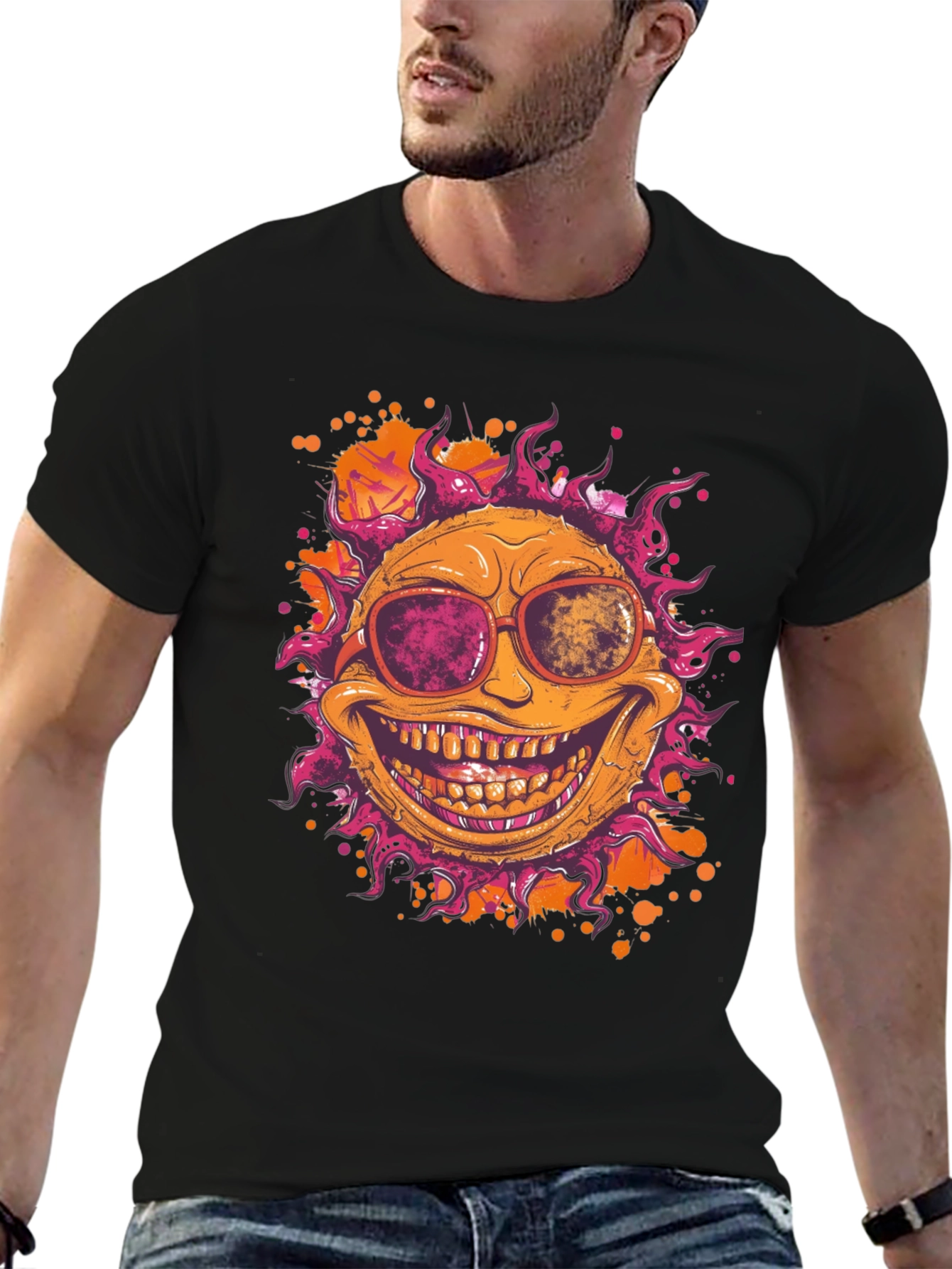 Groovy Sun Graphic Tee