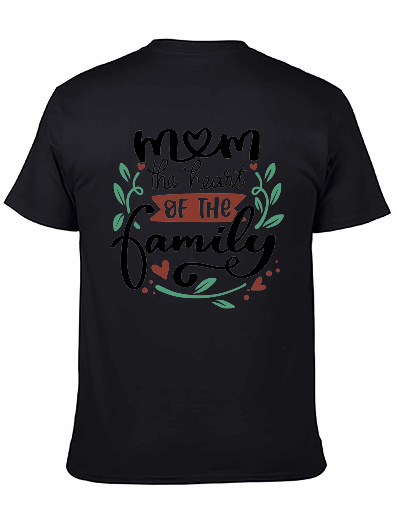 Mom Heart of the Family Graphic T-Shirt