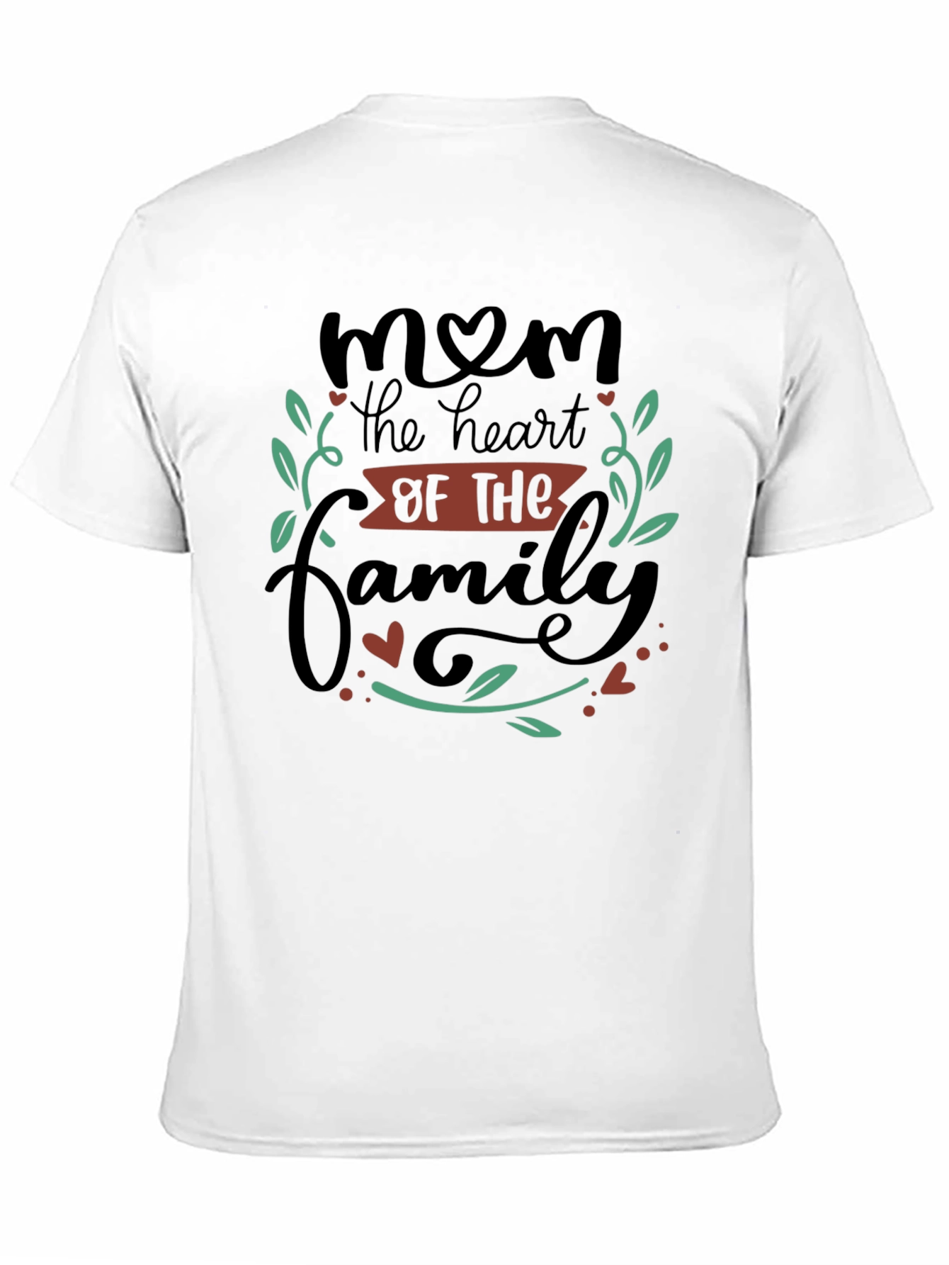 Mom Heart of the Family Graphic T-Shirt