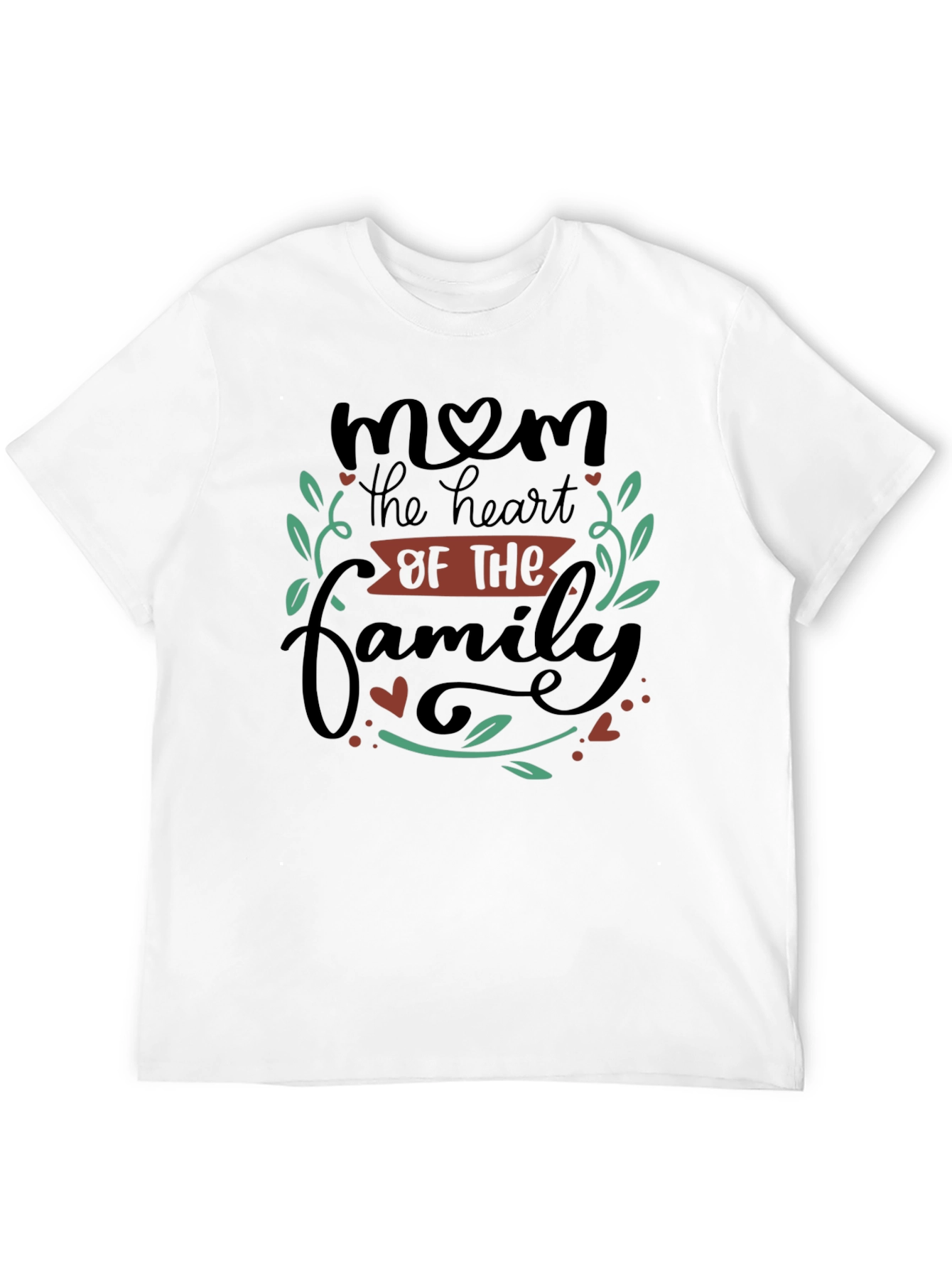 Mom Heart of the Family Graphic T-Shirt