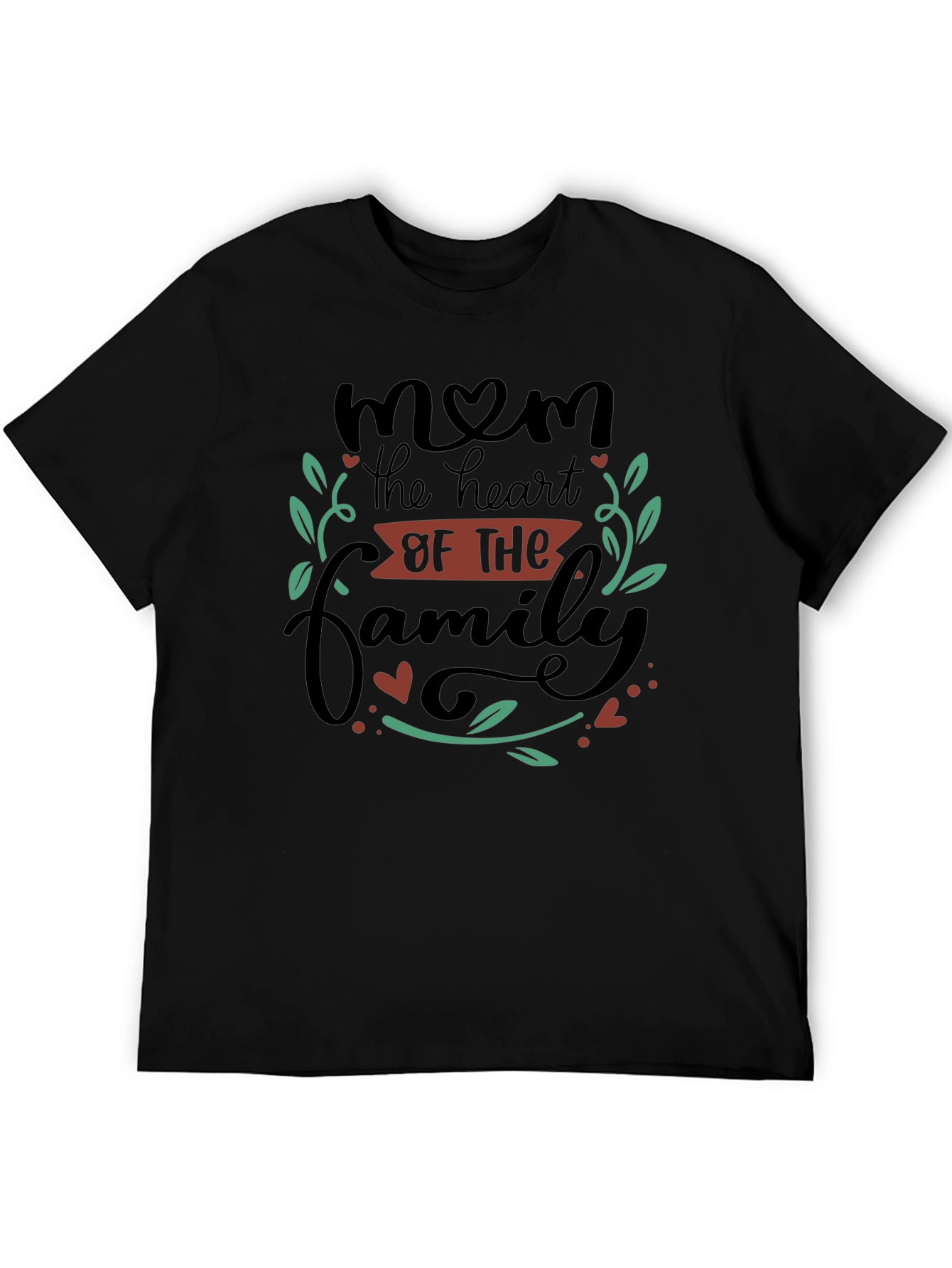 Mom Heart of the Family Graphic T-Shirt