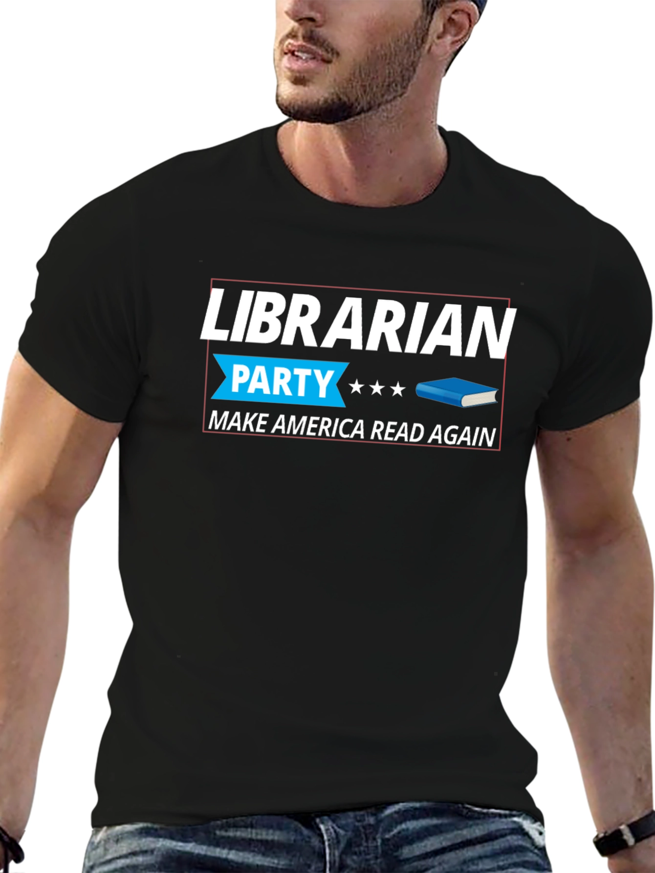 Librarian Party Tee - Make America Read Again
