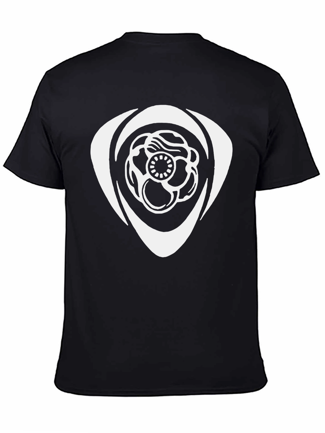 Rotary Engine Graphic Tee - Black Short Sleeve